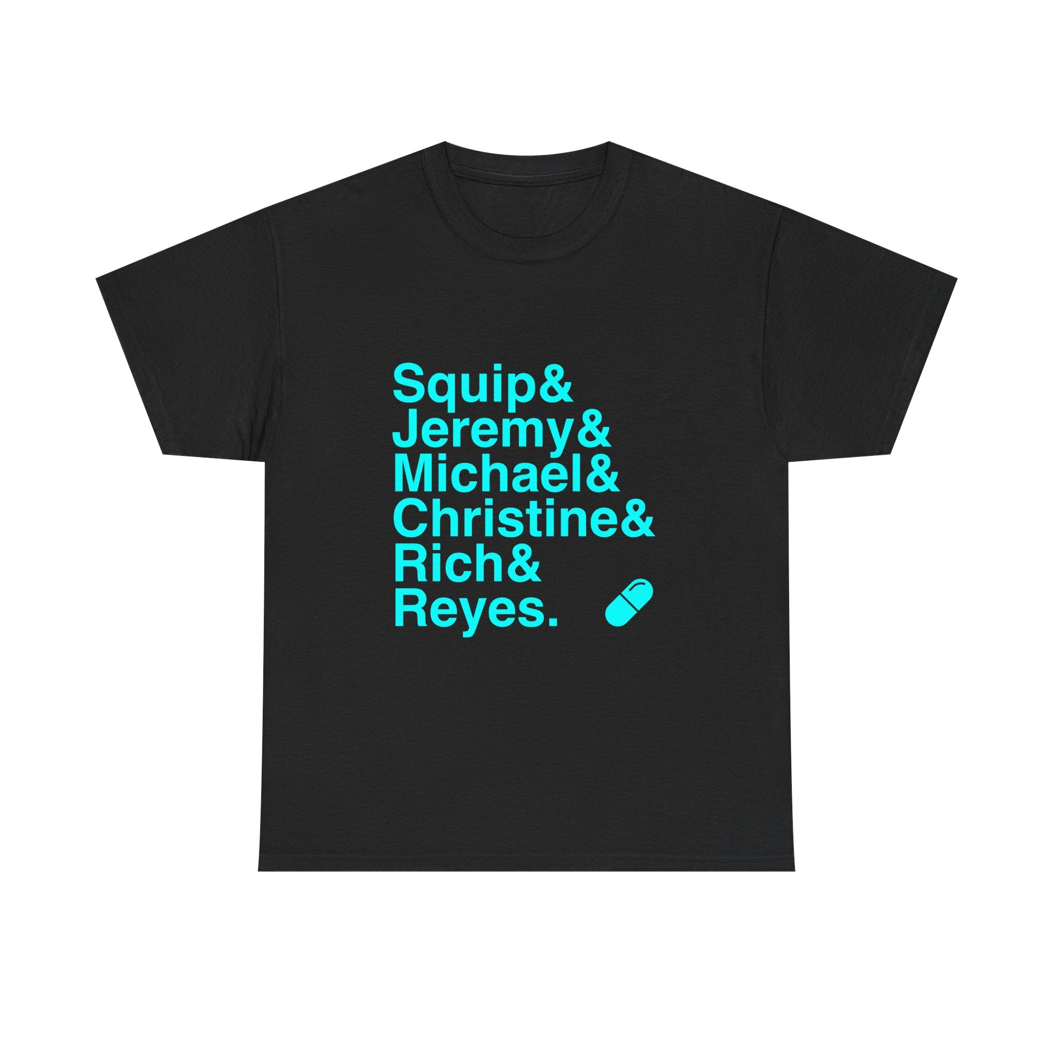 Be More Chill T-Shirt (BMC) - Names List Tee | Jeremy, Michael Mell, SQUIP, Broadway Musical Gift, Theatre Kid Apparel