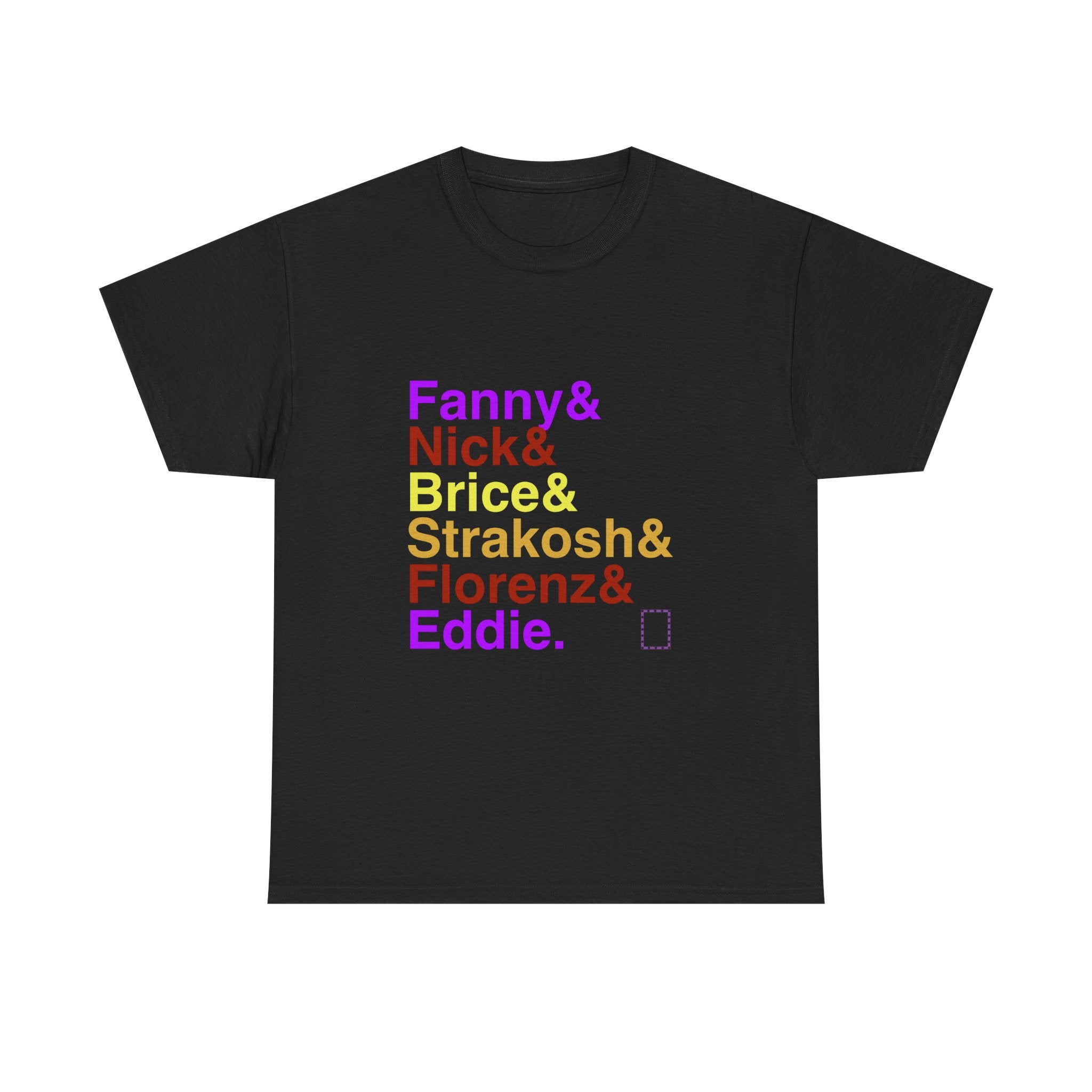 Funny Girl T-Shirt - Fanny Brice, Nick Arnstein Names List Tee | Don't Rain on My Parade Broadway Musical Gift
