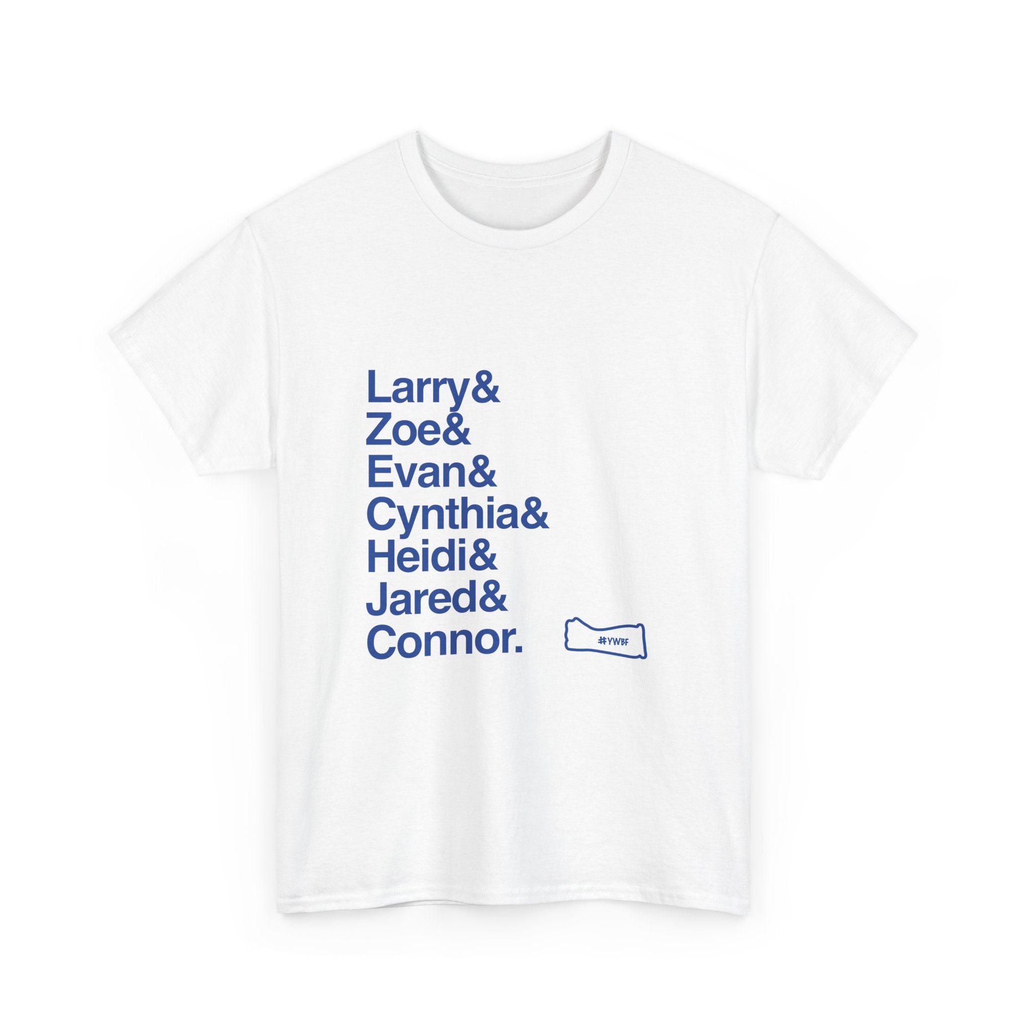Dear Evan Hansen T-Shirt - Waving Through a Window Names List Tee | Evan Hansen, Connor Murphy, Broadway Musical Gift