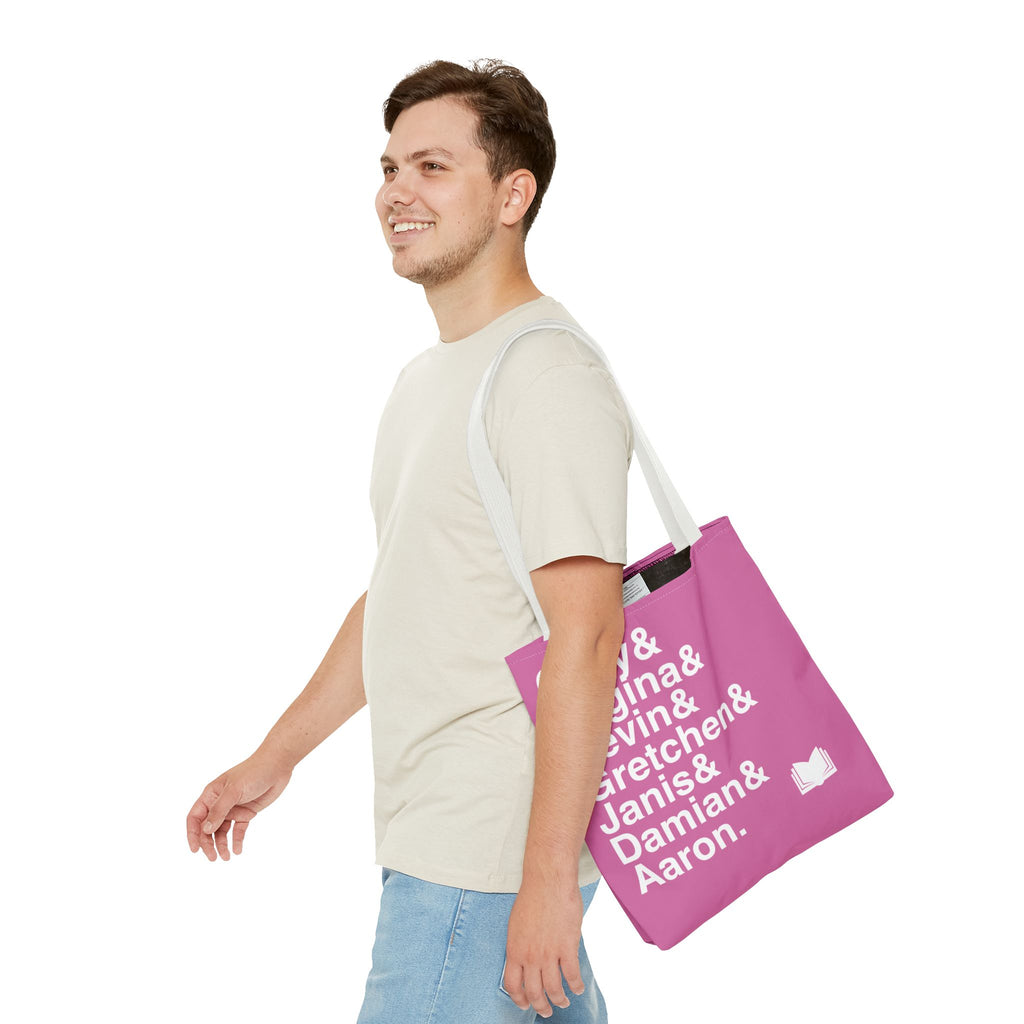 Mean Girls Tote Bag - The Plastics, Cady Heron Names List Bag | On Wednesdays We Wear Pink Broadway Musical Gift