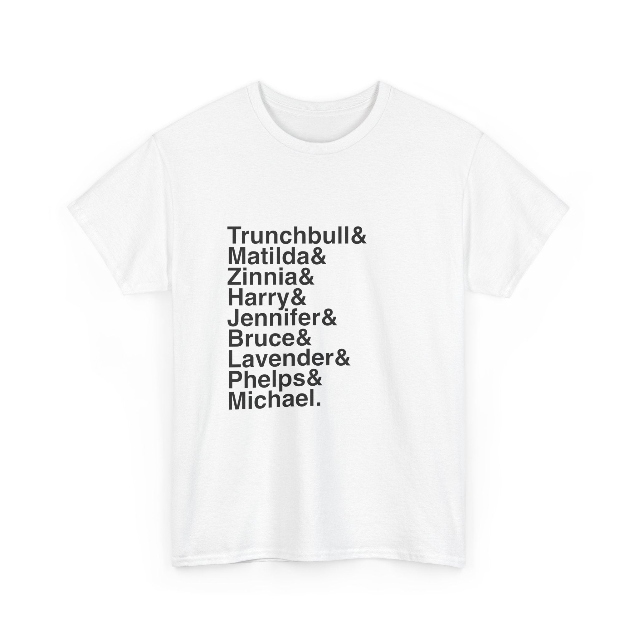 Matilda T-Shirt - Miss Honey, Miss Trunchbull Names List Tee | Naughty Roald Dahl Broadway Musical Gift, Theatre Kid