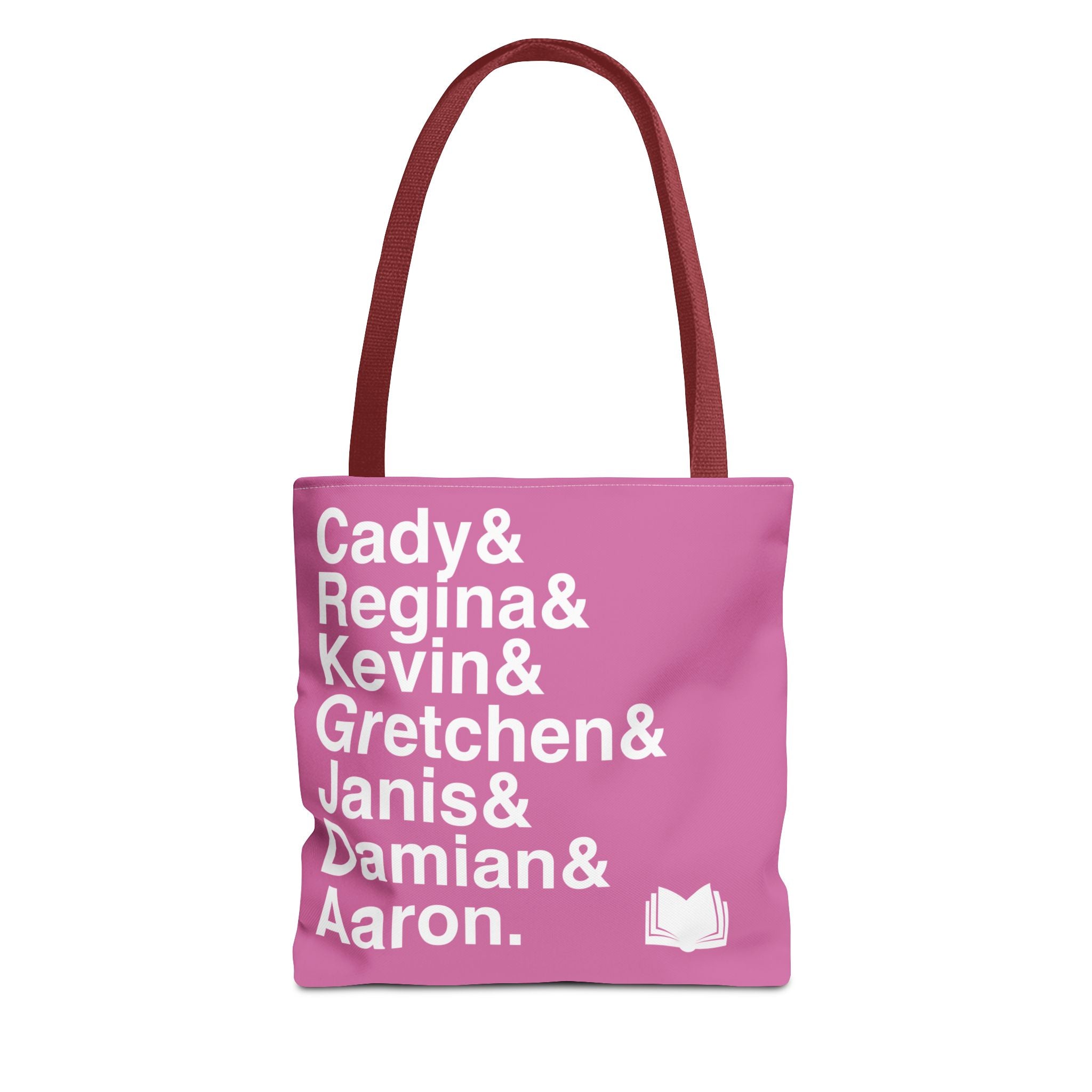 Mean Girls Tote Bag - The Plastics, Cady Heron Names List Bag | On Wednesdays We Wear Pink Broadway Musical Gift