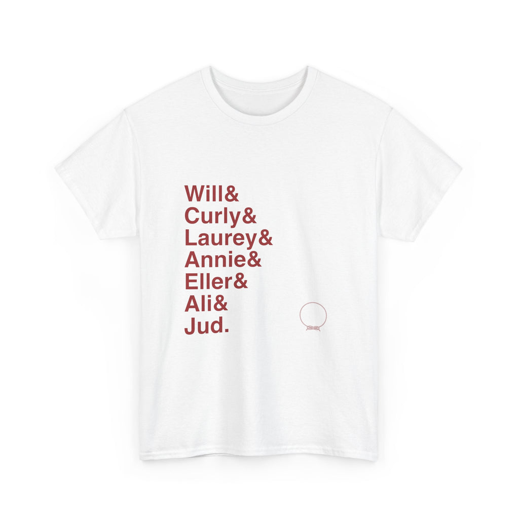 Oklahoma! T-Shirt - Curly, Laurey Names List Tee | Rodgers & Hammerstein Musical Gift, Beautiful Mornin' Fan