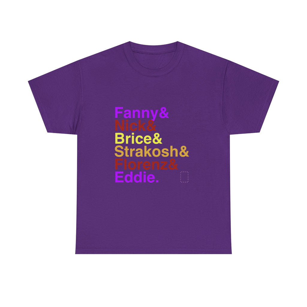 Funny Girl T-Shirt - Fanny Brice, Nick Arnstein Names List Tee | Don't Rain on My Parade Broadway Musical Gift