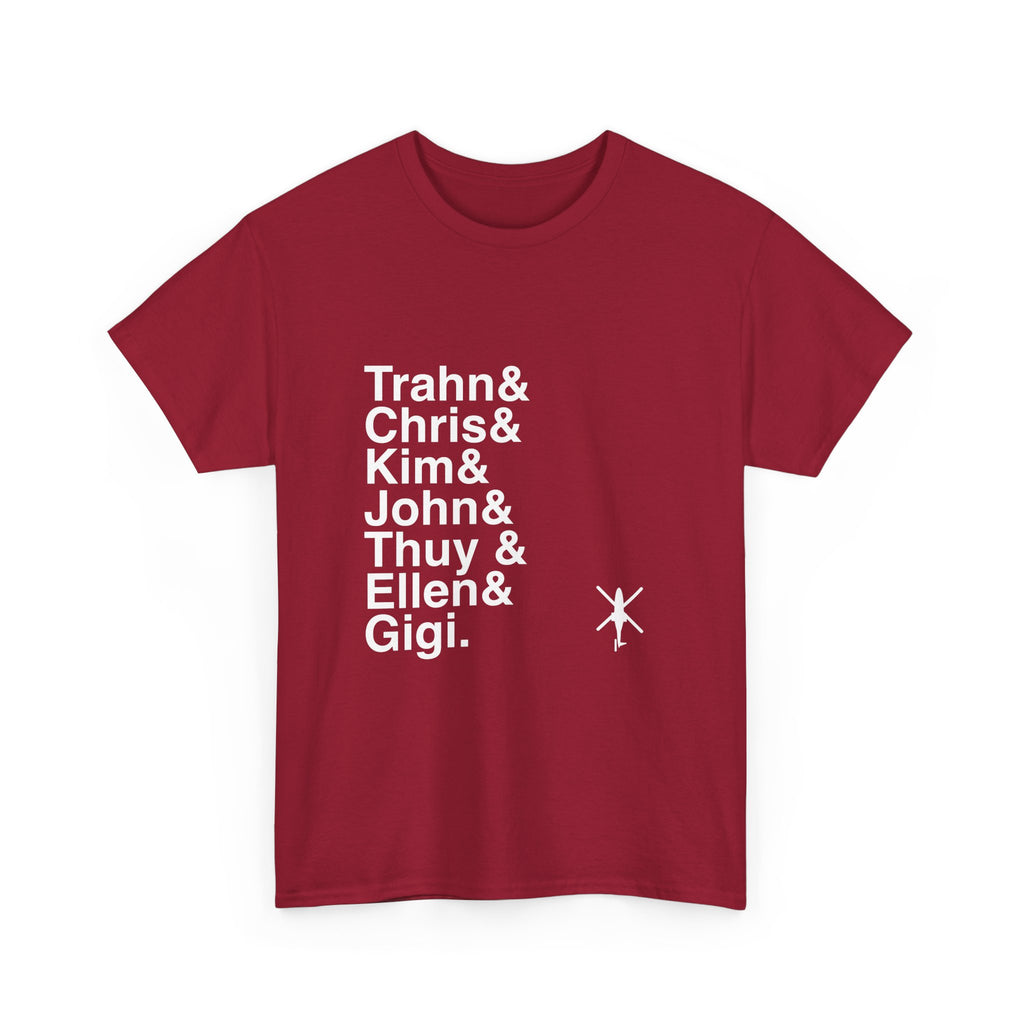 Miss Saigon T-Shirt - Kim, The Engineer Names List Tee | Bui Doi, Last Night of the World Broadway Musical Gift