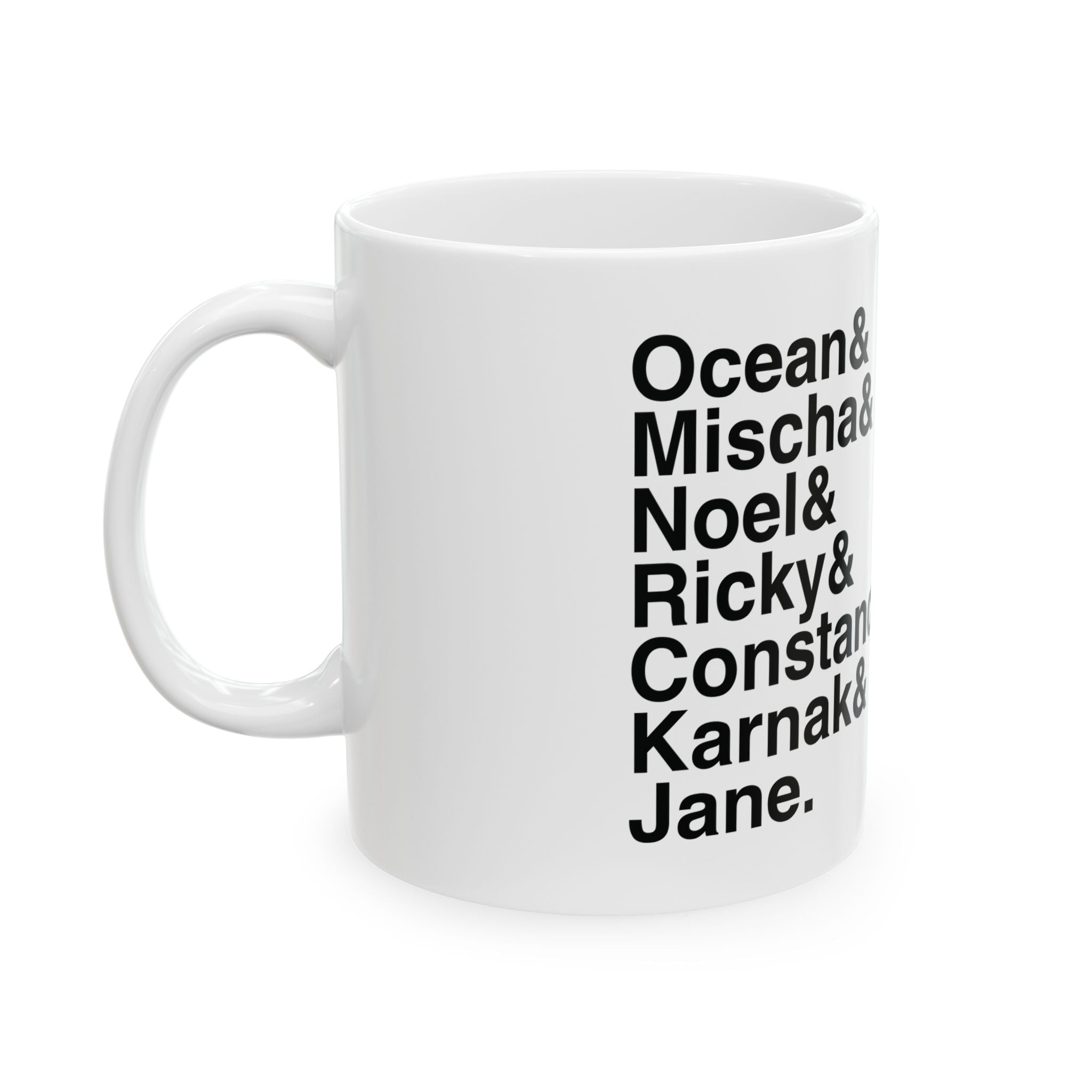 Ride the Cyclone Mug - Amazing Karnak, Ocean, Mischa Names List Coffee Mug | Cult Hit Musical Gift, 11oz/15oz