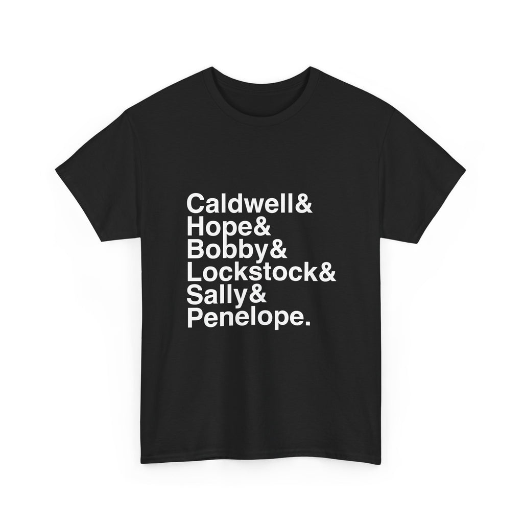 Urinetown T-Shirt - Bobby Strong, Hope Cladwell Names List Tee | Privilege to Pee Broadway Musical Gift, Satire Fan