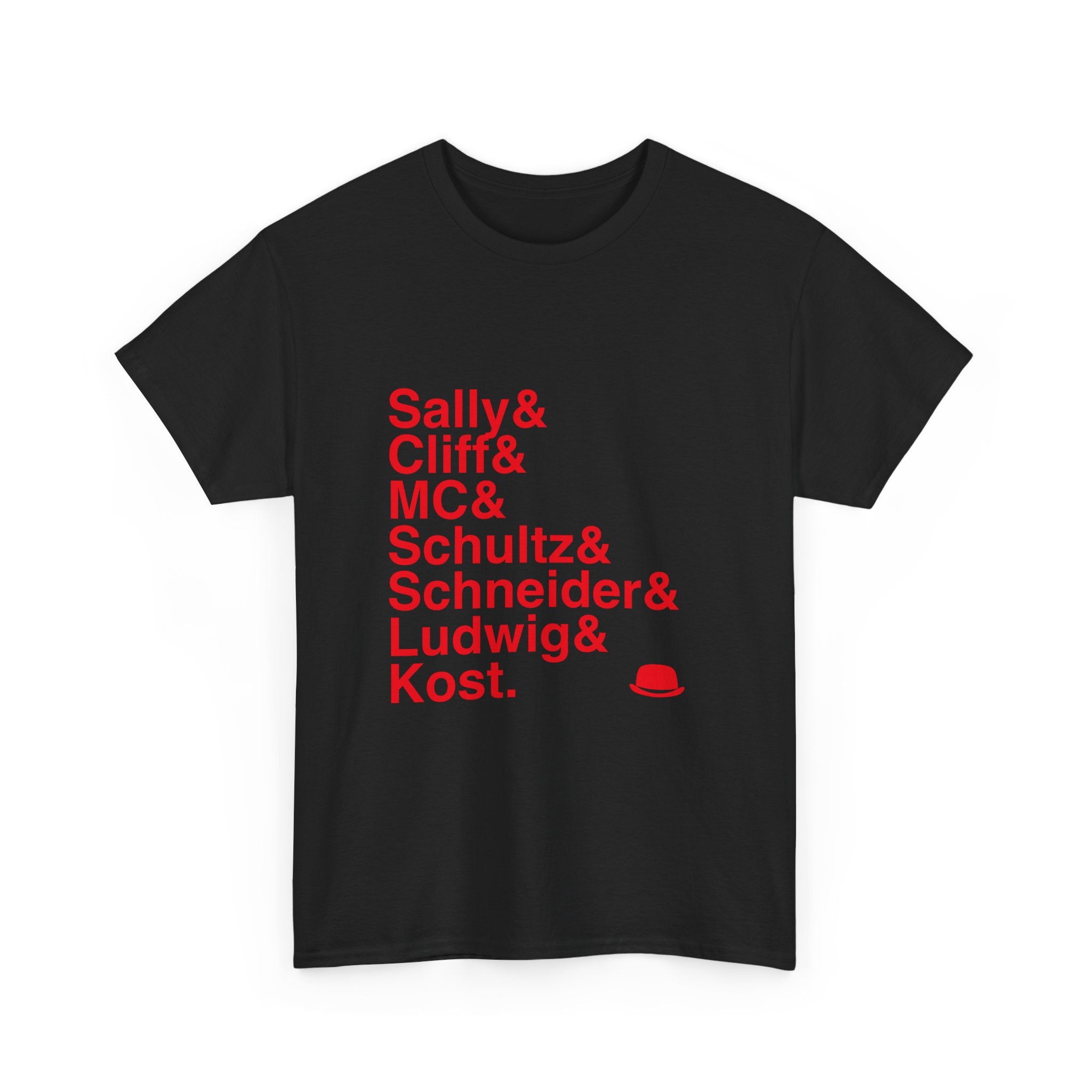 Cabaret T-Shirt - Sally Bowles, Emcee, Kit Kat Klub Names List Tee | Broadway Musical Gift, Wilkommen Fan