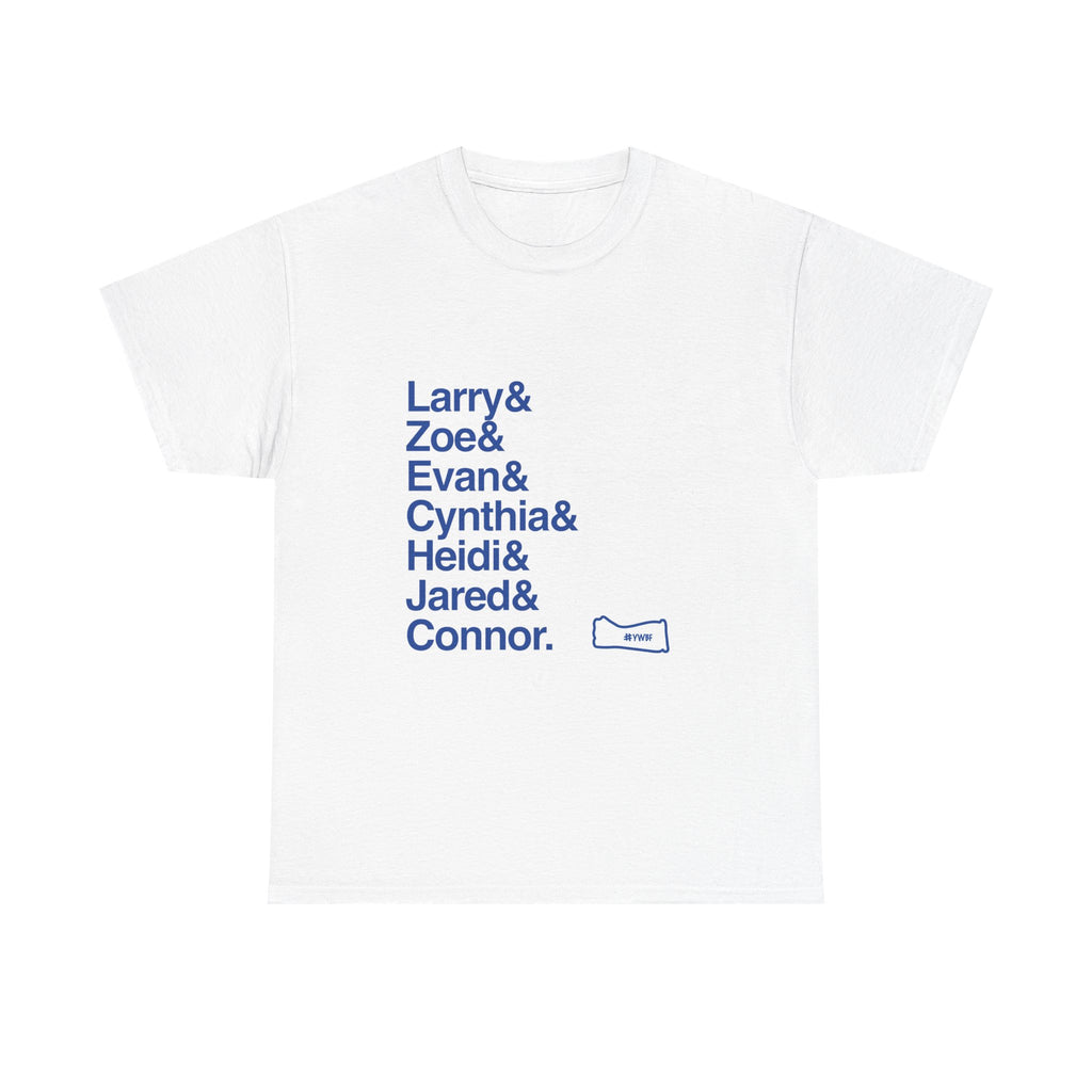Dear Evan Hansen T-Shirt - Waving Through a Window Names List Tee | Evan Hansen, Connor Murphy, Broadway Musical Gift