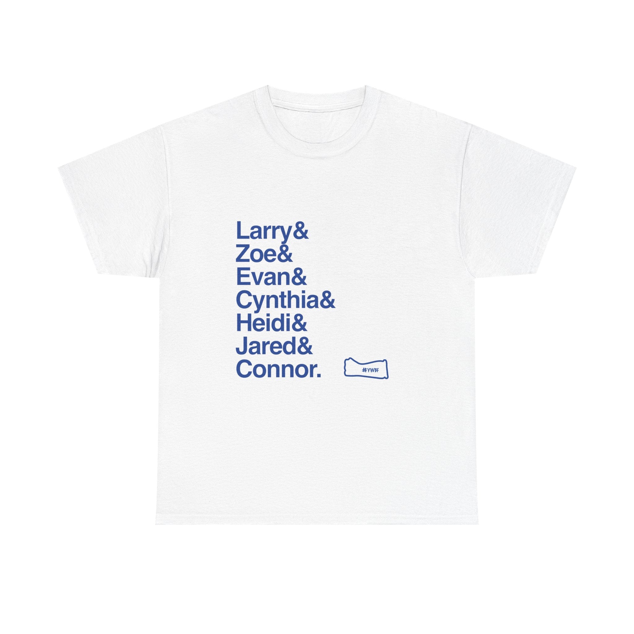 Dear Evan Hansen T-Shirt - Waving Through a Window Names List Tee | Evan Hansen, Connor Murphy, Broadway Musical Gift