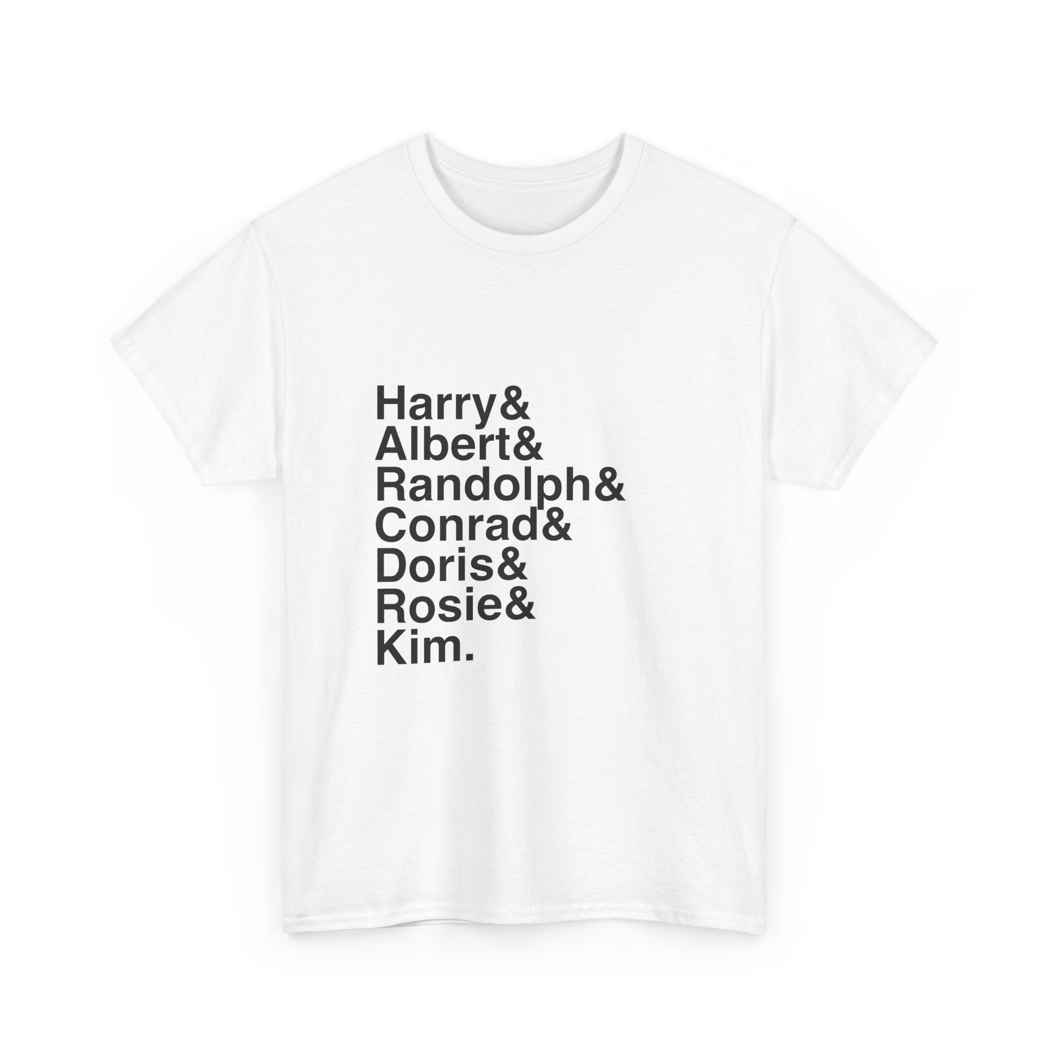 Bye Bye Birdie T-Shirt - Conrad Birdie, Happy Face Names List Tee | Broadway Musical Gift, Kim McAfee, Theatre Fan