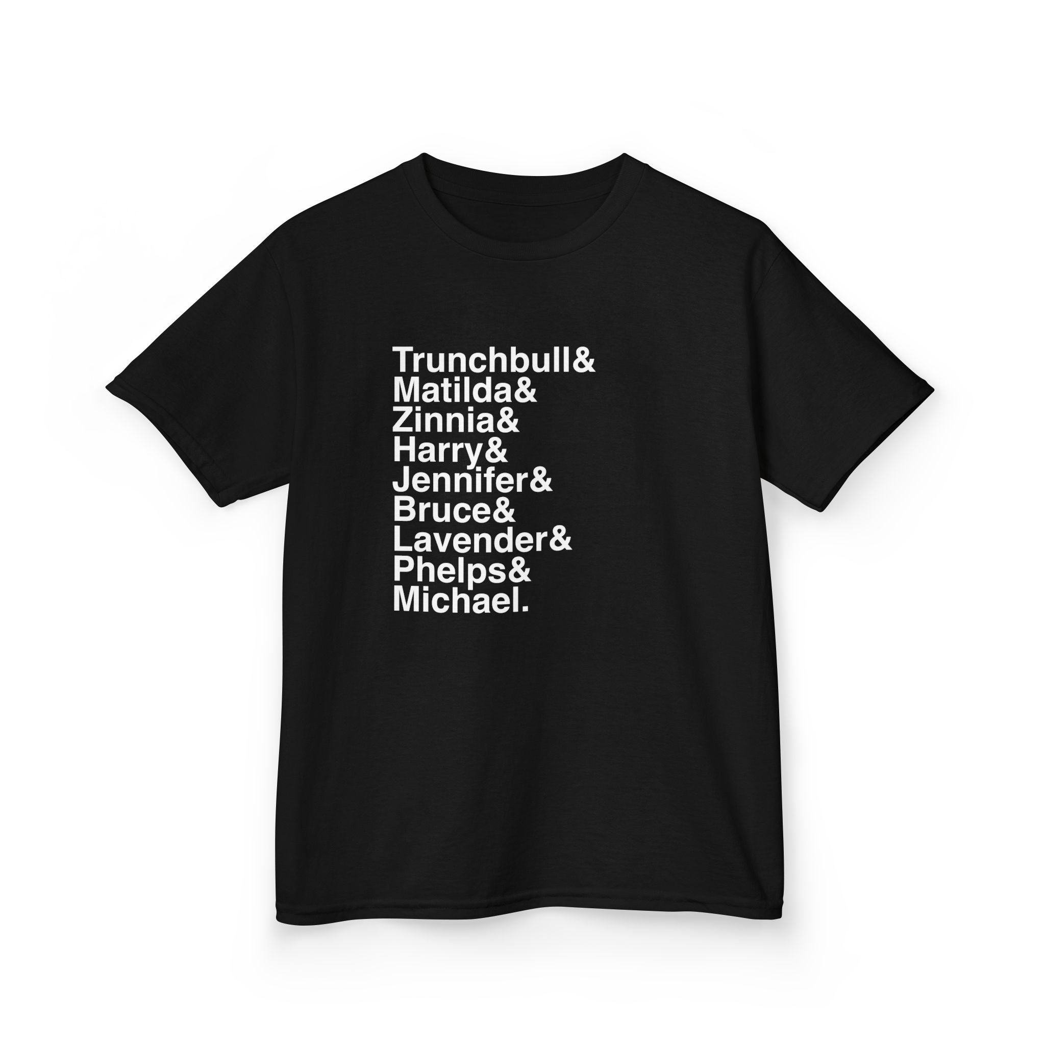 KIDS Matilda T-Shirt - Miss Honey, Miss Trunchbull Names List Tee | Naughty Roald Dahl Broadway Musical Gift, Theatre Kid