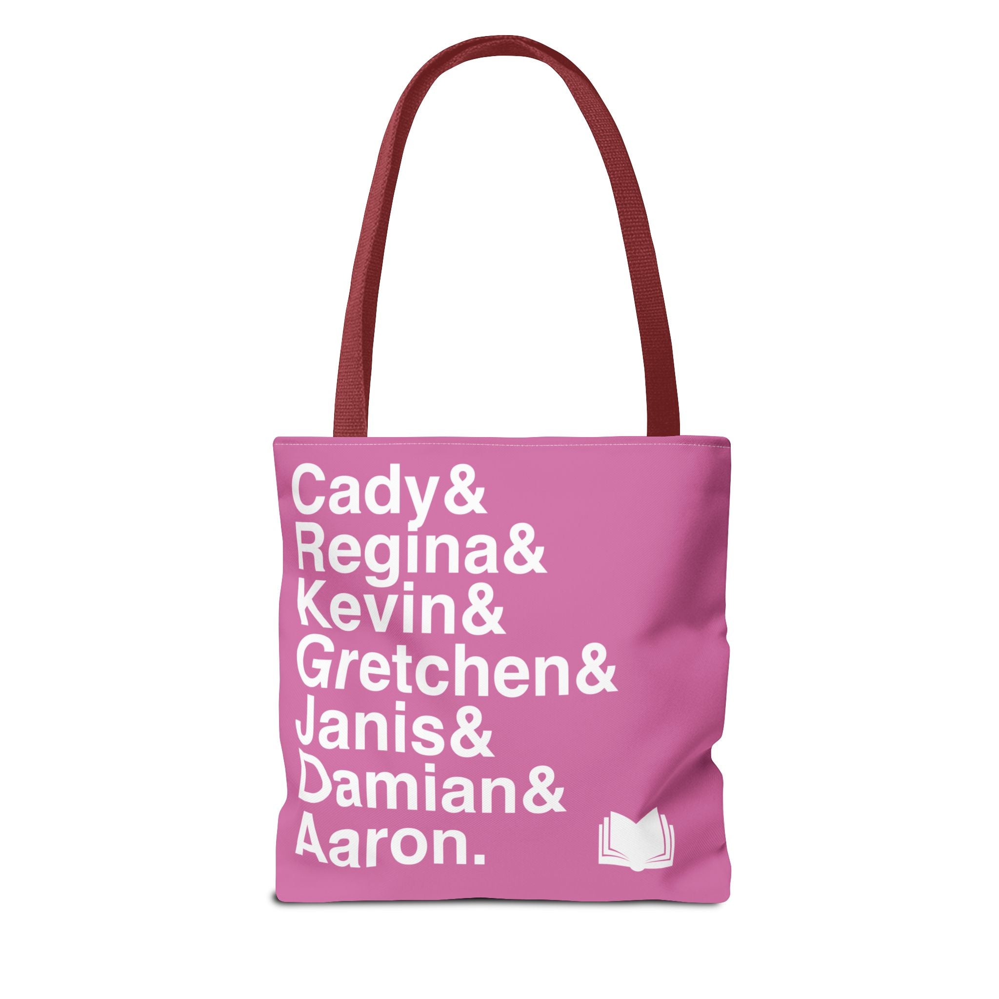 Mean Girls Tote Bag - The Plastics, Cady Heron Names List Bag | On Wednesdays We Wear Pink Broadway Musical Gift