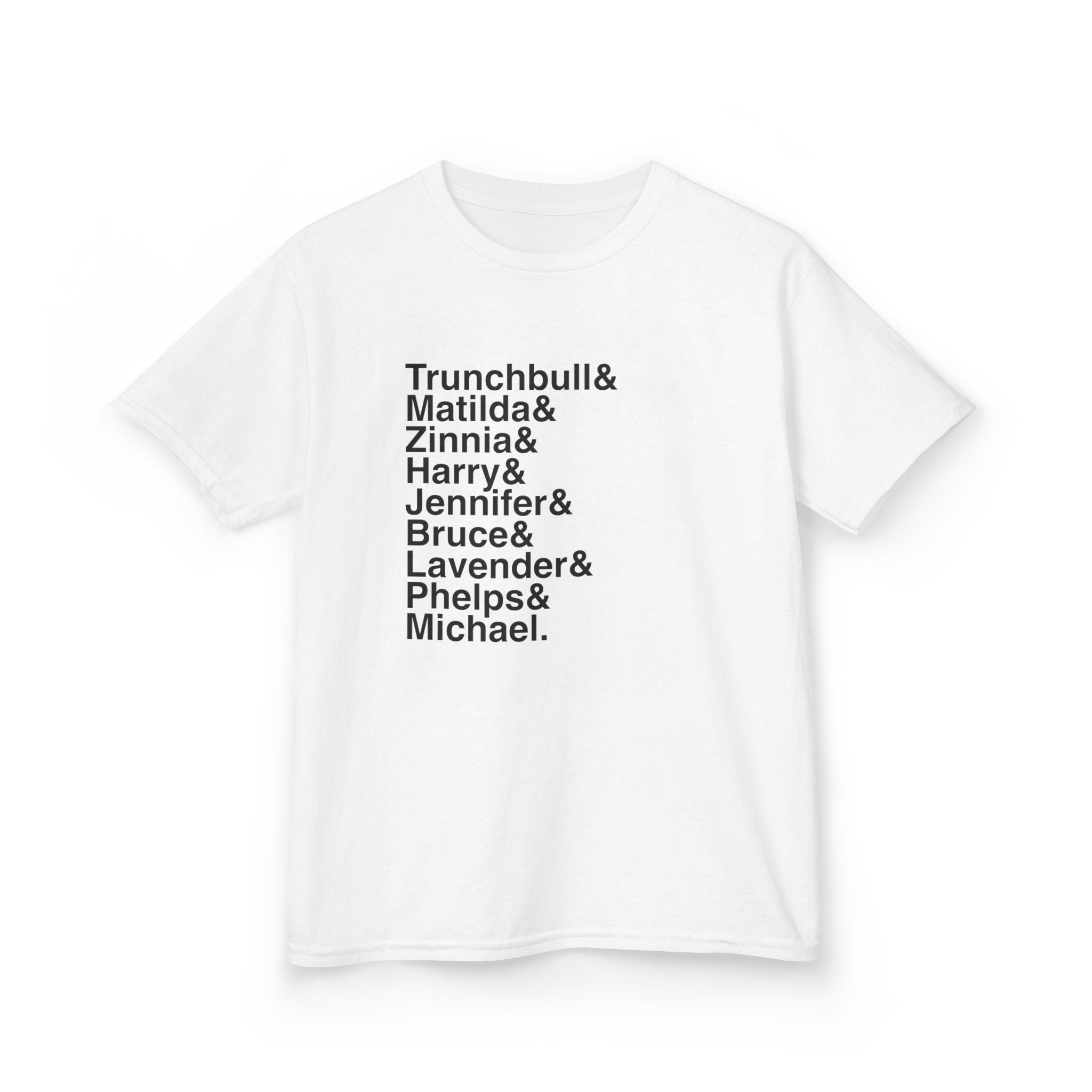 KIDS Matilda Broadway Musical Names List Tee, Broadway gift, Broadway Musical, Musical Theater Gift, Actor Shirt, cast gift