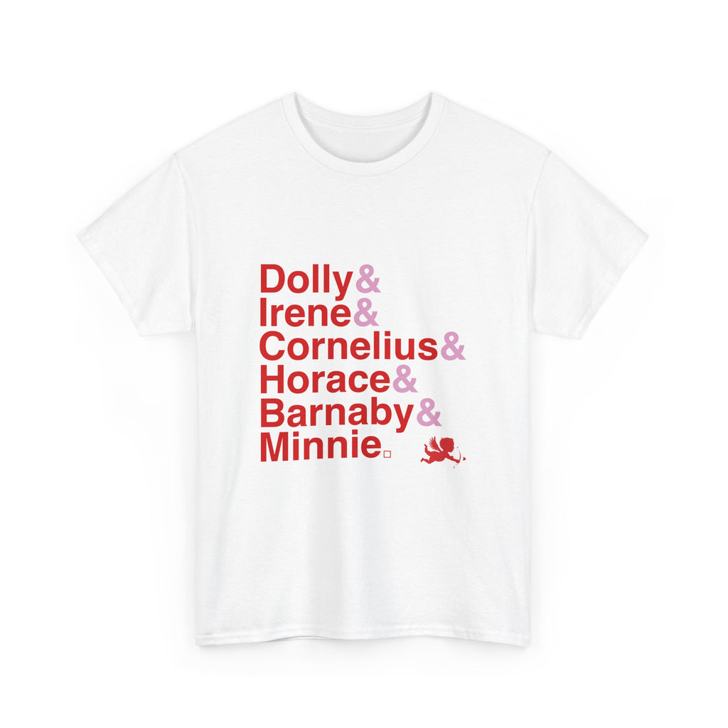 Hello Dolly! T-Shirt - Dolly Levi, Horace Vandergelder Names List Tee | Before the Parade Passes By Broadway Musical Gift