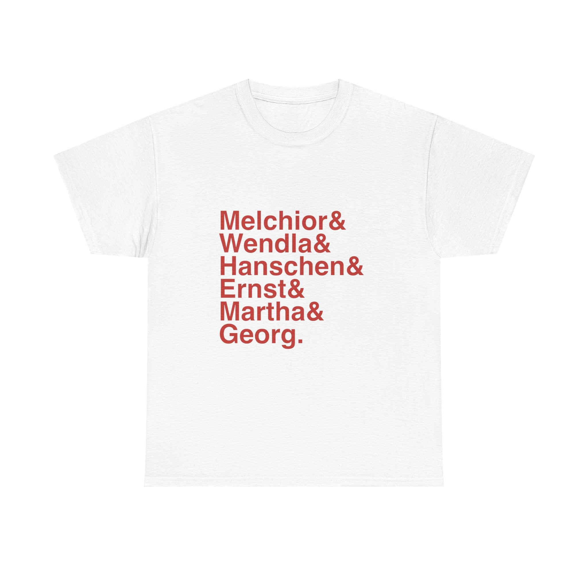 Spring Awakening T-Shirt - Melchior, Wendla Names List Tee | Rock Musical Broadway Gift, Totally Fed Fan Apparel*