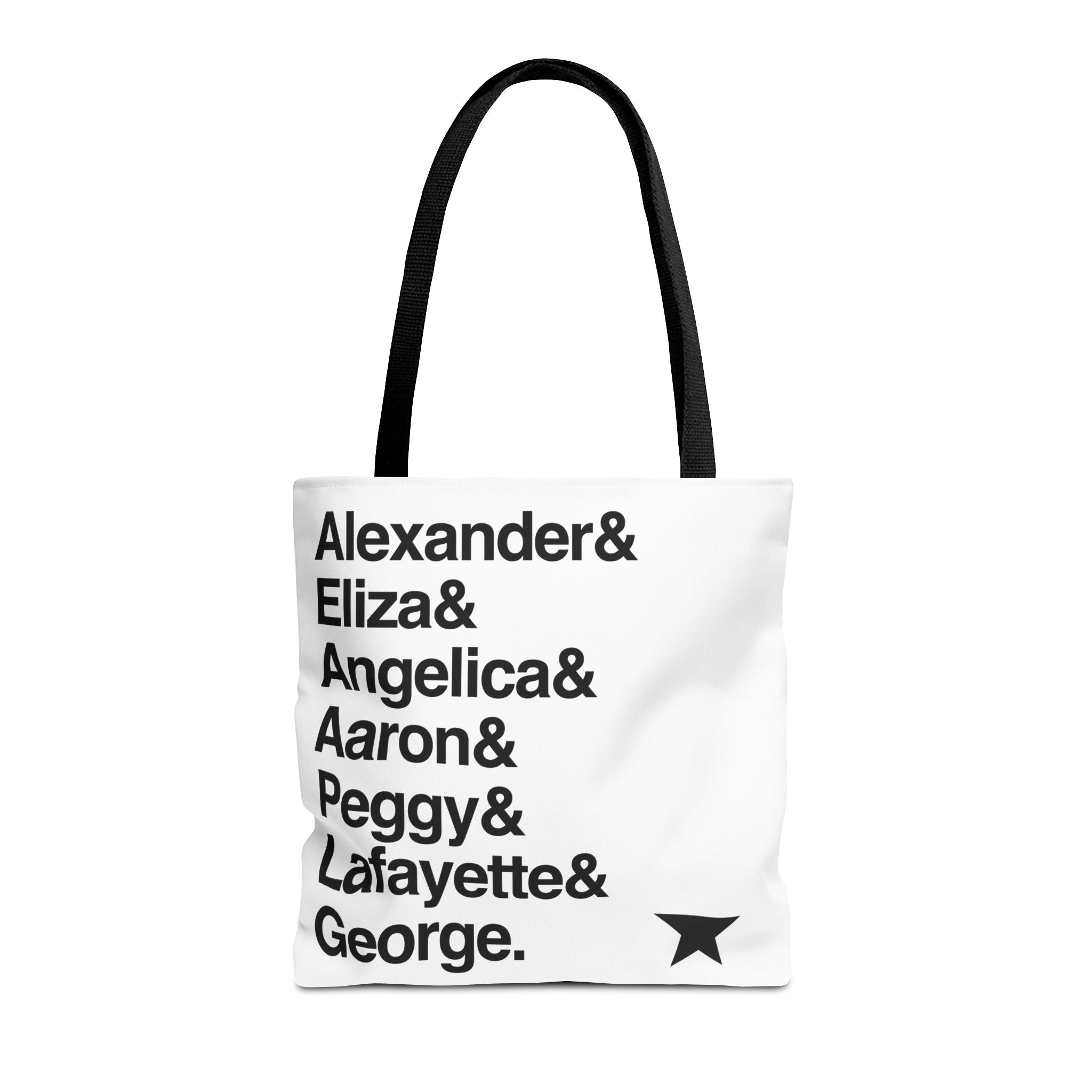 Hamilton Tote Bag - Alexander Hamilton, My Shot Names List Bag | Lin-Manuel Miranda Broadway Musical Gift, History Fan