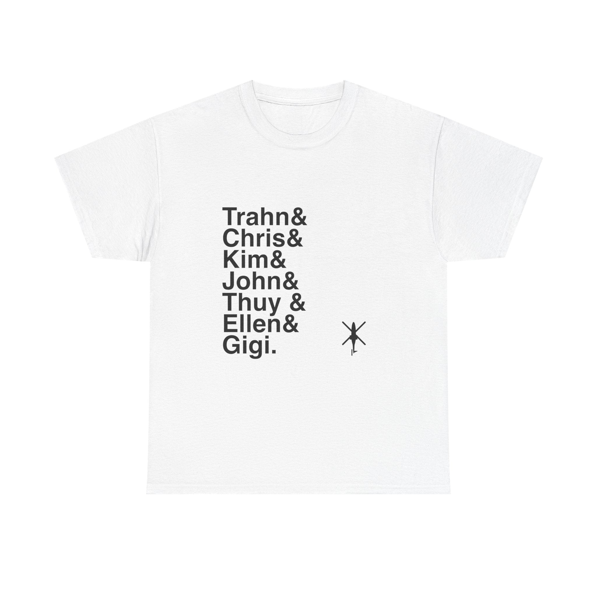 Miss Saigon T-Shirt - Kim, The Engineer Names List Tee | Bui Doi, Last Night of the World Broadway Musical Gift