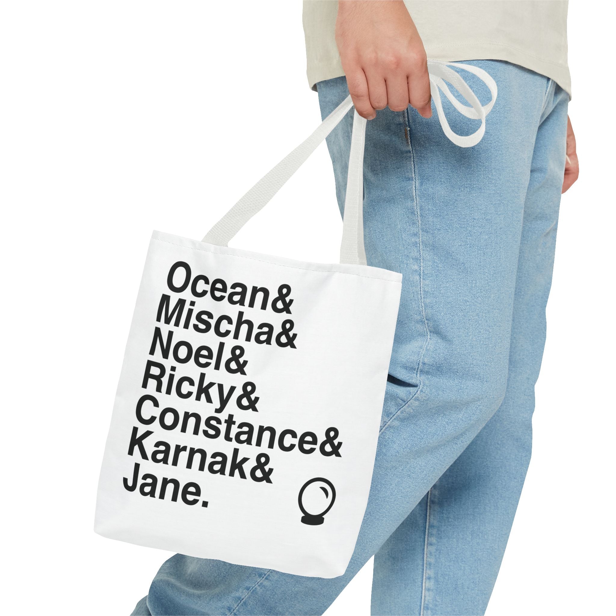 Ride the Cyclone Tote Bag - Ocean, Mischa Names List Bag | The Amazing Karnak Broadway Cult Hit Musical Gift