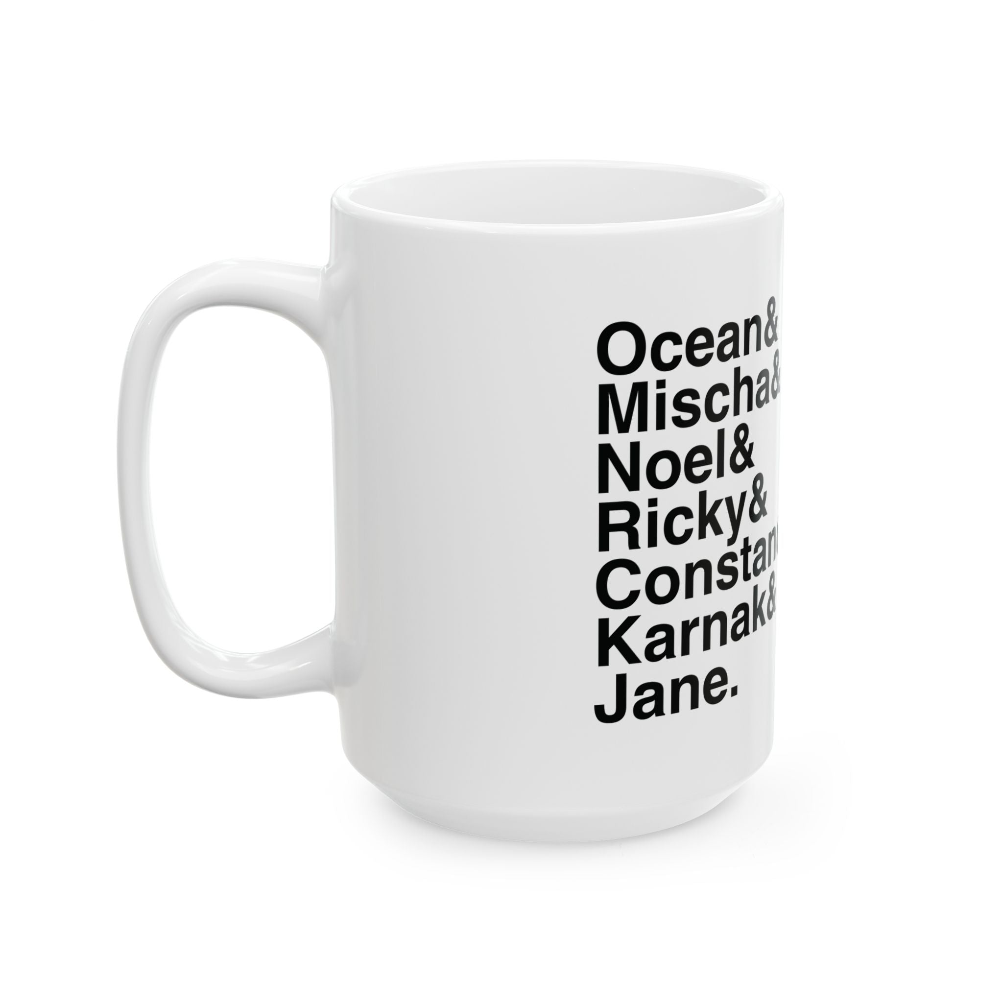 Ride the Cyclone Mug - Amazing Karnak, Ocean, Mischa Names List Coffee Mug | Cult Hit Musical Gift, 11oz/15oz