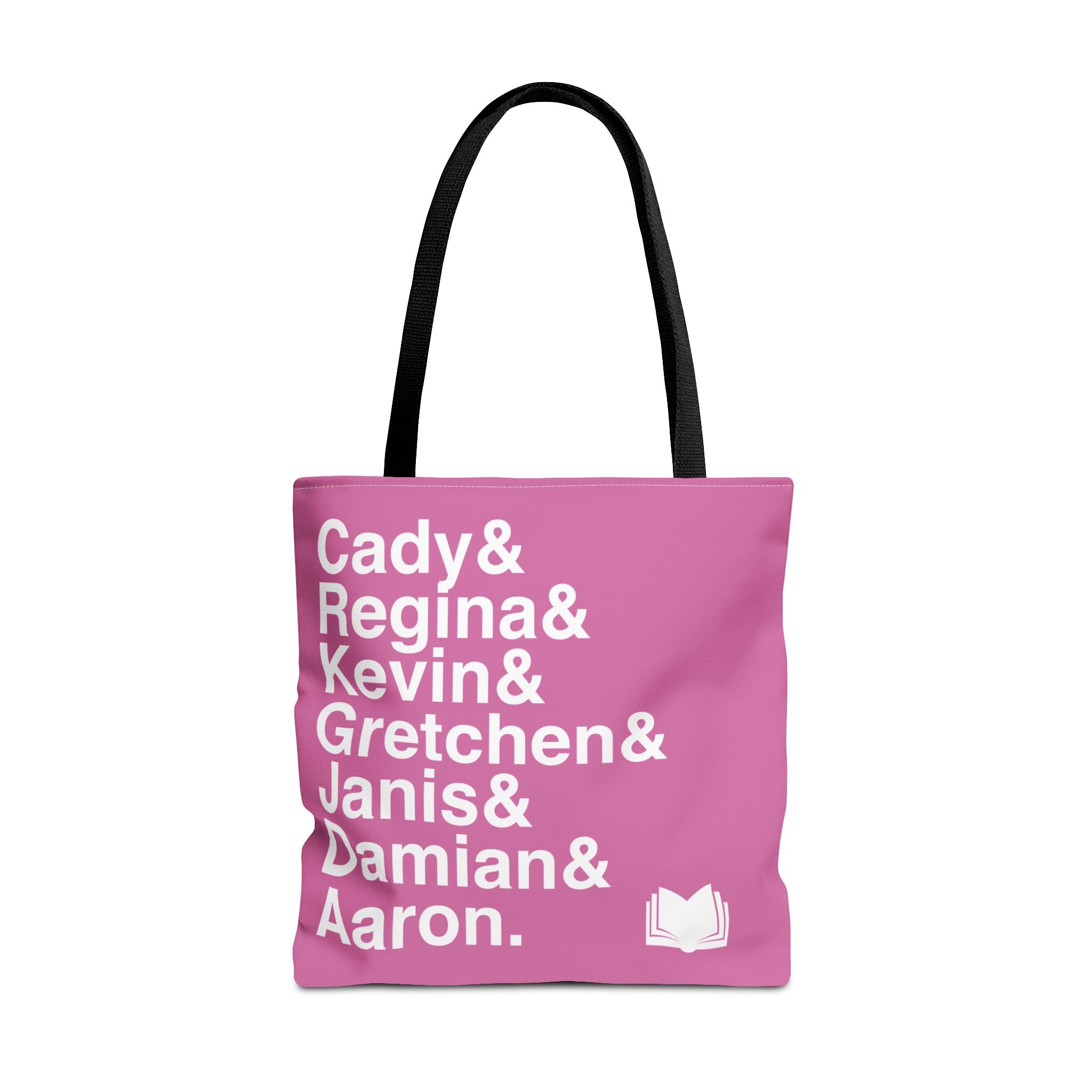 Mean Girls Tote Bag - The Plastics, Cady Heron Names List Bag | On Wednesdays We Wear Pink Broadway Musical Gift