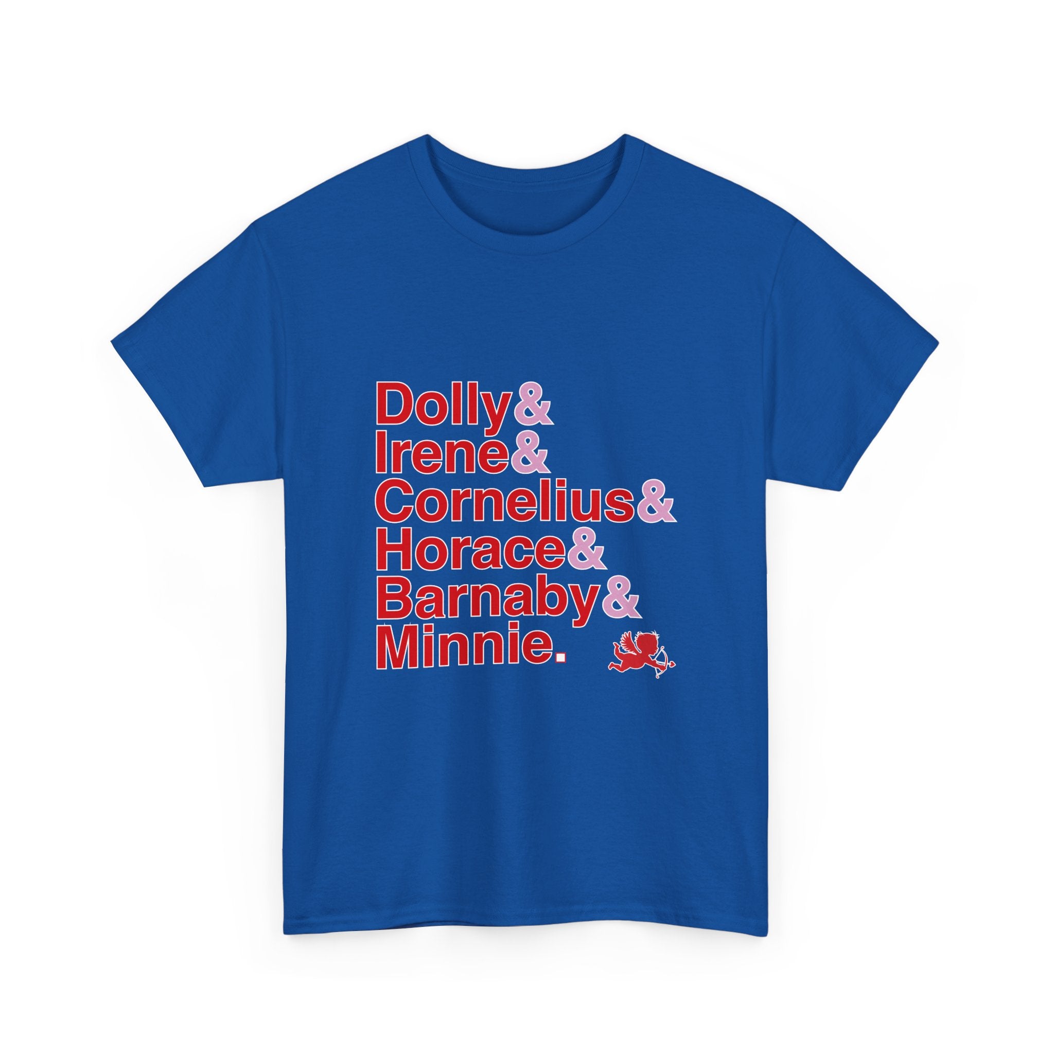 Hello Dolly! T-Shirt - Dolly Levi, Horace Vandergelder Names List Tee | Before the Parade Passes By Broadway Musical Gift