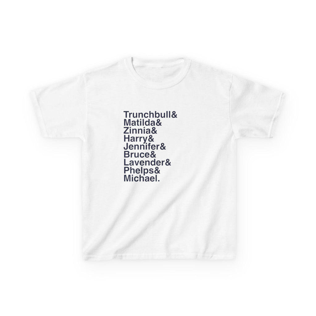 KIDS Matilda T-Shirt - Miss Honey, Miss Trunchbull Names List Tee | Naughty Roald Dahl Broadway Musical Gift, Theatre Kid