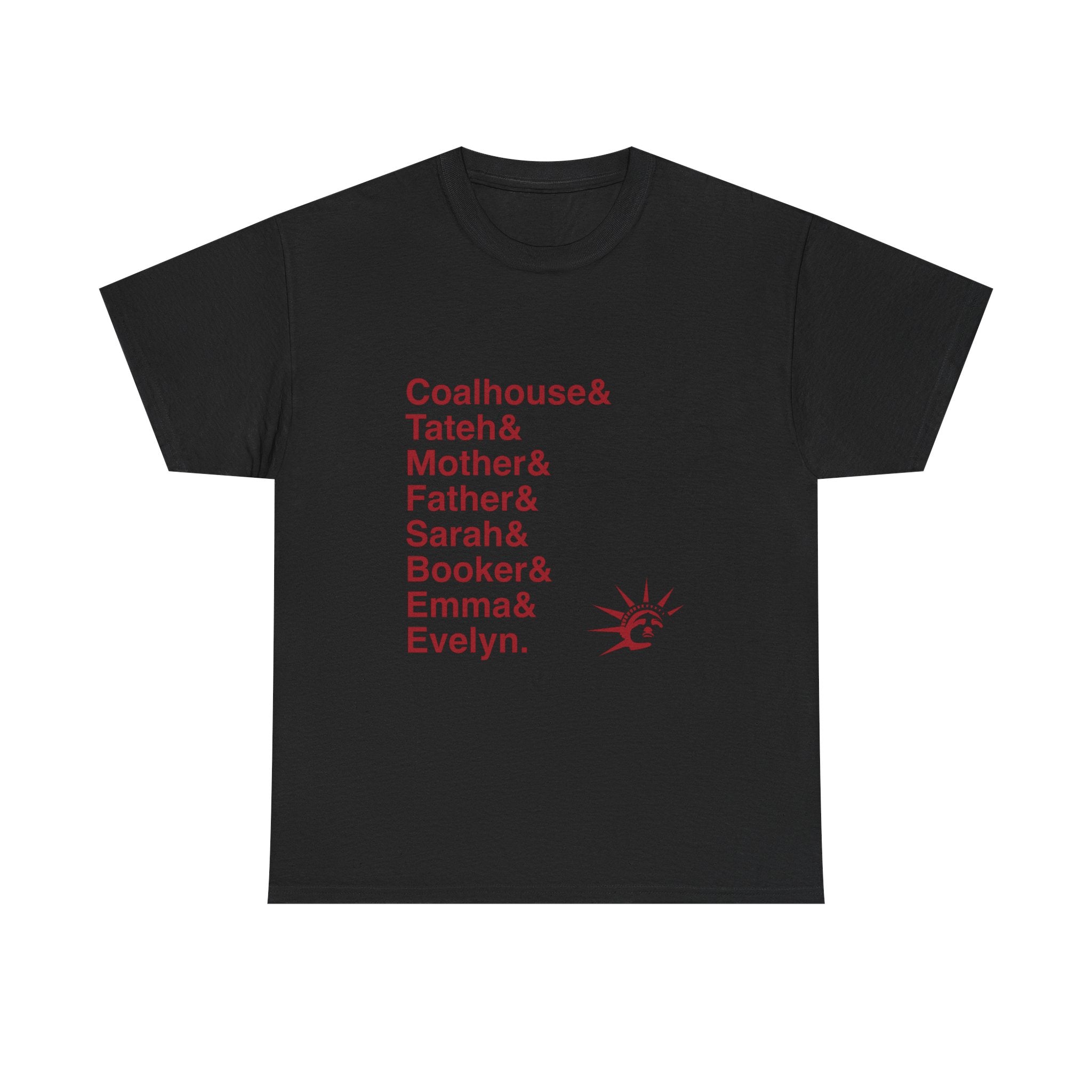 Ragtime T-Shirt - Coalhouse Walker Jr, Sarah Names List Tee | Tony Winner Broadway Musical Gift, History Fan