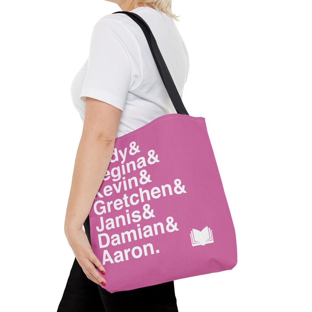 Mean Girls Tote Bag - The Plastics, Cady Heron Names List Bag | On Wednesdays We Wear Pink Broadway Musical Gift