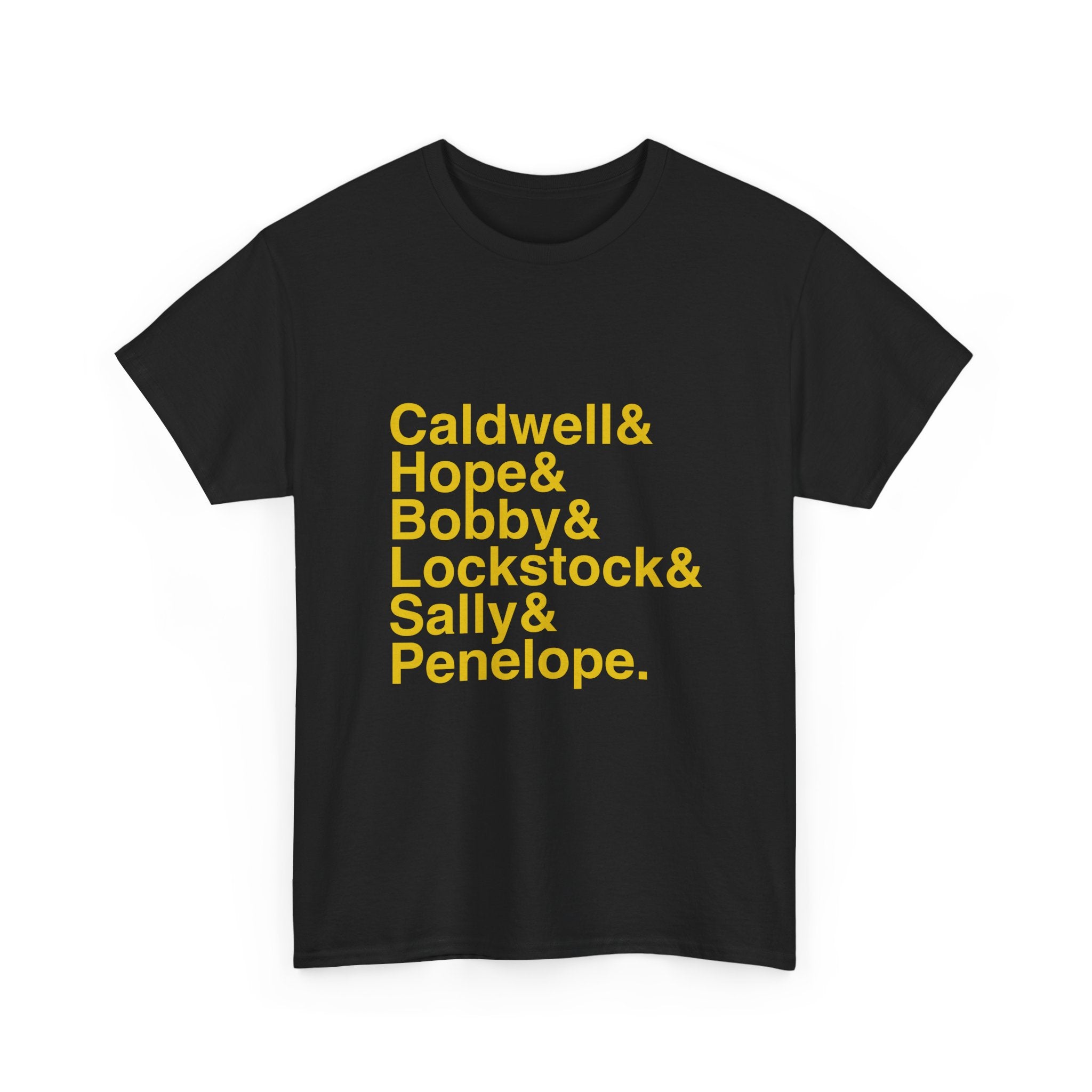 Urinetown T-Shirt - Bobby Strong, Hope Cladwell Names List Tee | Privilege to Pee Broadway Musical Gift, Satire Fan
