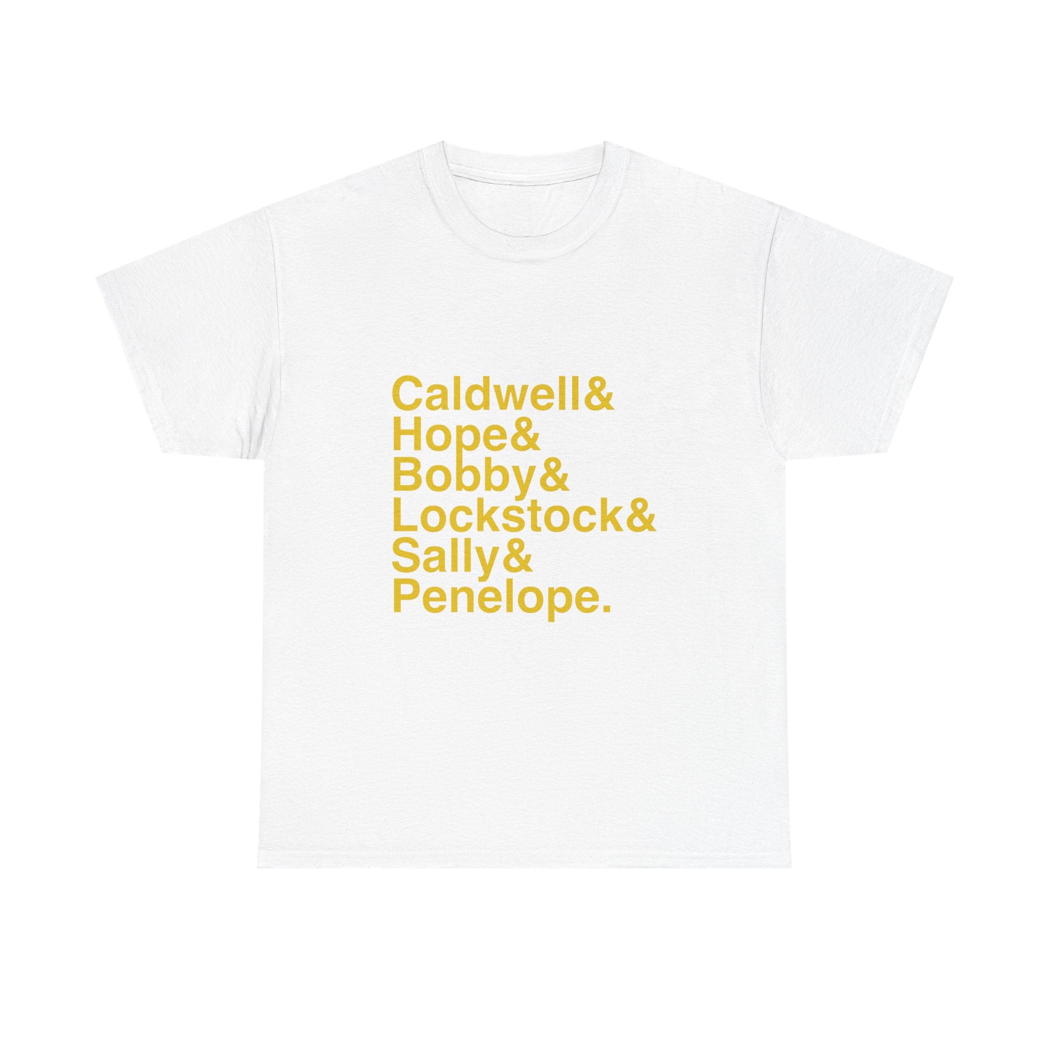 Urinetown T-Shirt - Bobby Strong, Hope Cladwell Names List Tee | Privilege to Pee Broadway Musical Gift, Satire Fan