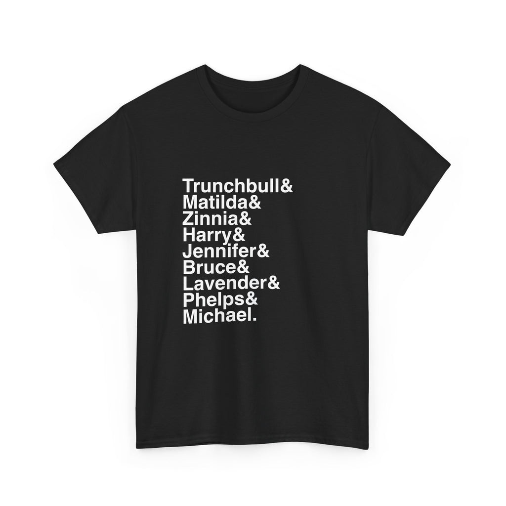 Matilda T-Shirt - Miss Honey, Miss Trunchbull Names List Tee | Naughty Roald Dahl Broadway Musical Gift, Theatre Kid