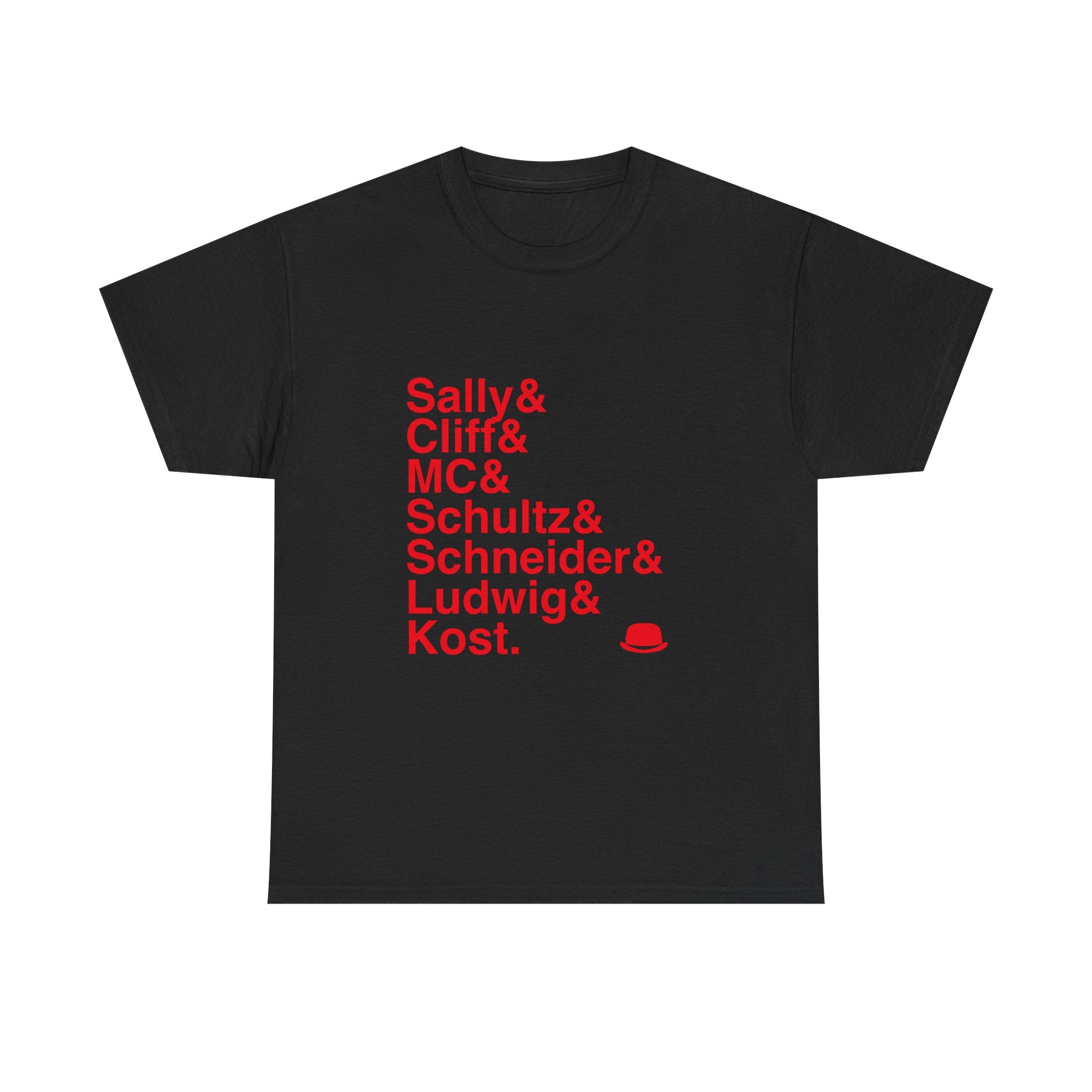 Cabaret T-Shirt - Sally Bowles, Emcee, Kit Kat Klub Names List Tee | Broadway Musical Gift, Wilkommen Fan