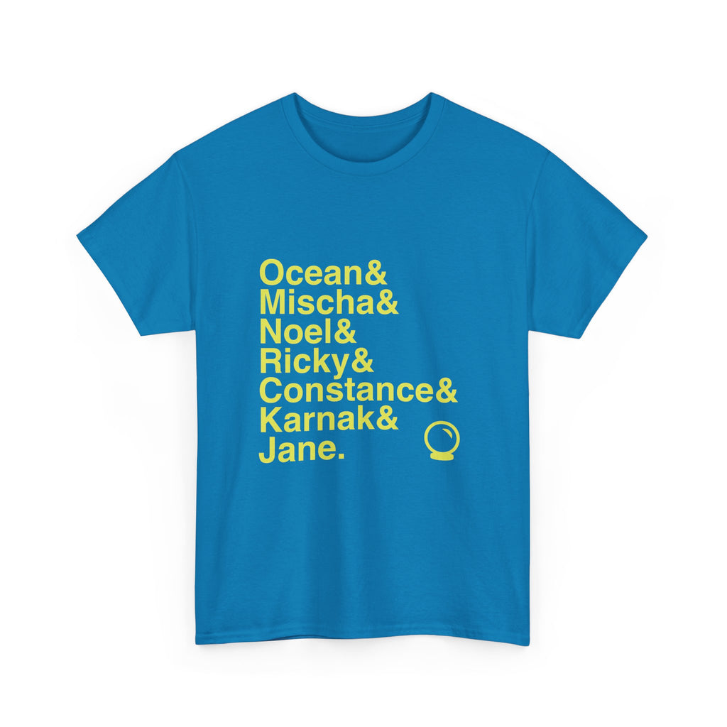 Ride the Cyclone T-Shirt - Ocean, Mischa, Karnak Names List Tee | Broadway Musical Gift, Roller Coaster Choir Fan
