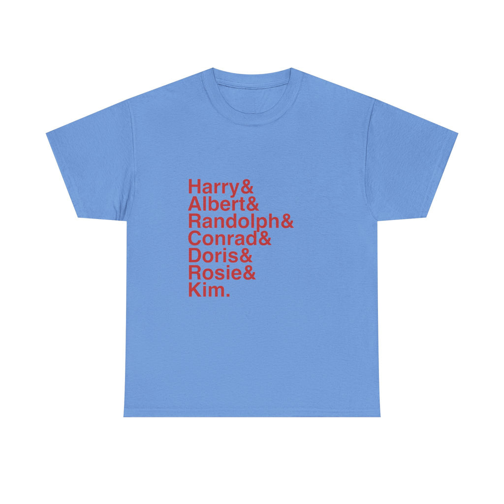 Bye Bye Birdie T-Shirt - Conrad Birdie, Happy Face Names List Tee | Broadway Musical Gift, Kim McAfee, Theatre Fan