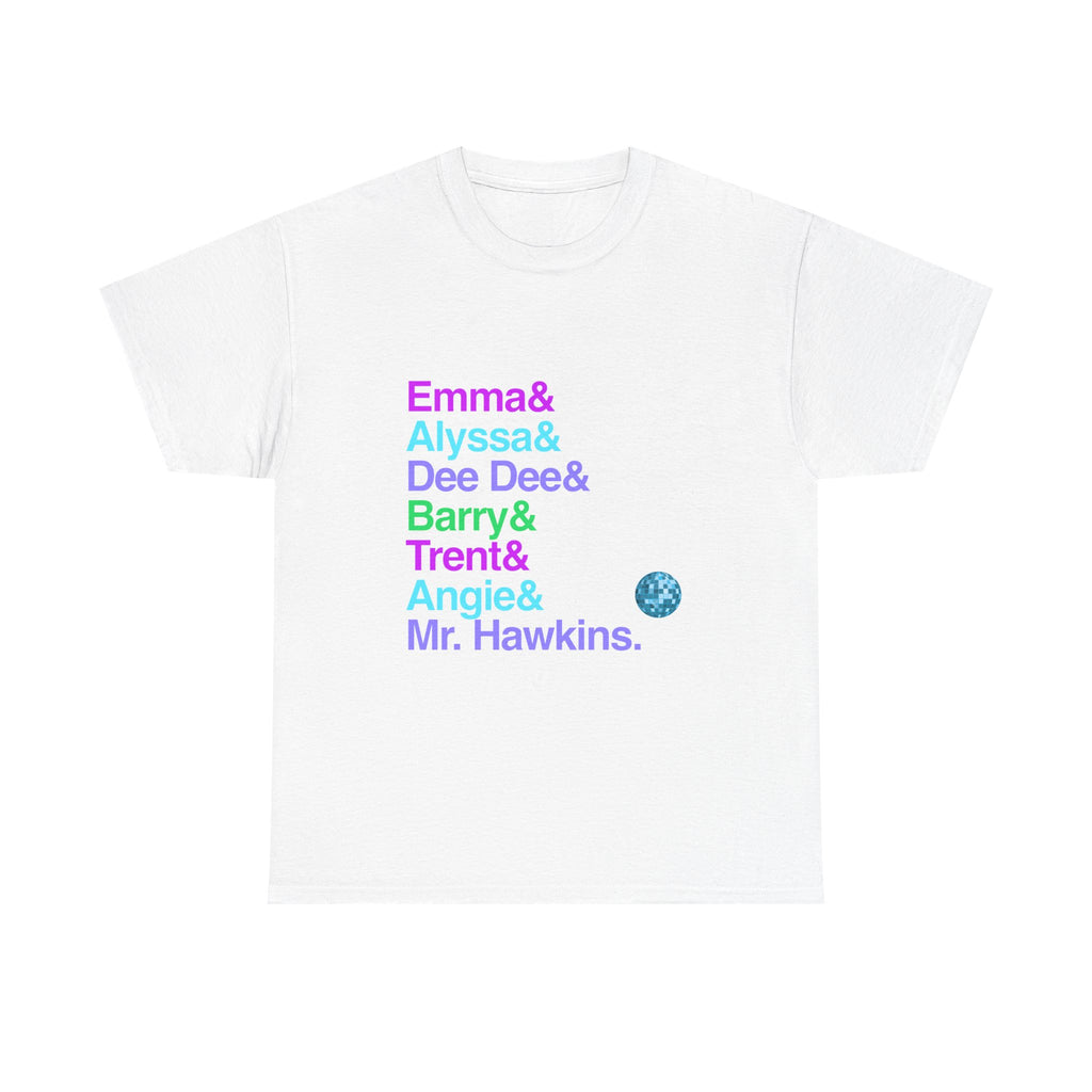 The Prom T-Shirt - Emma, Dee Dee Allen Names List Tee | Zazz Broadway Musical Gift, LGBTQ Fan Apparel