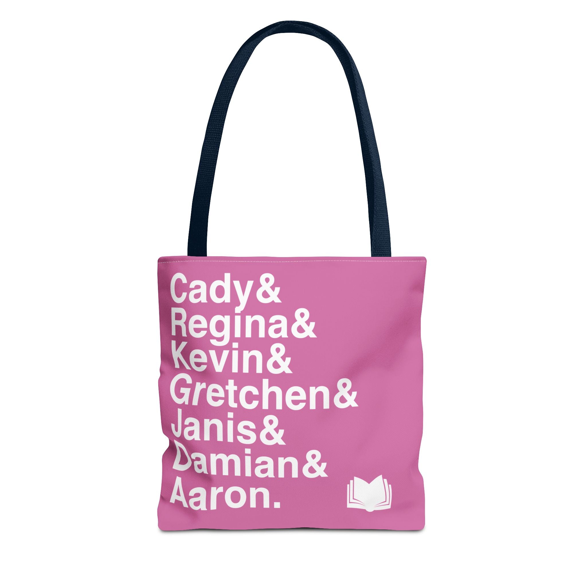 Mean Girls Tote Bag - The Plastics, Cady Heron Names List Bag | On Wednesdays We Wear Pink Broadway Musical Gift
