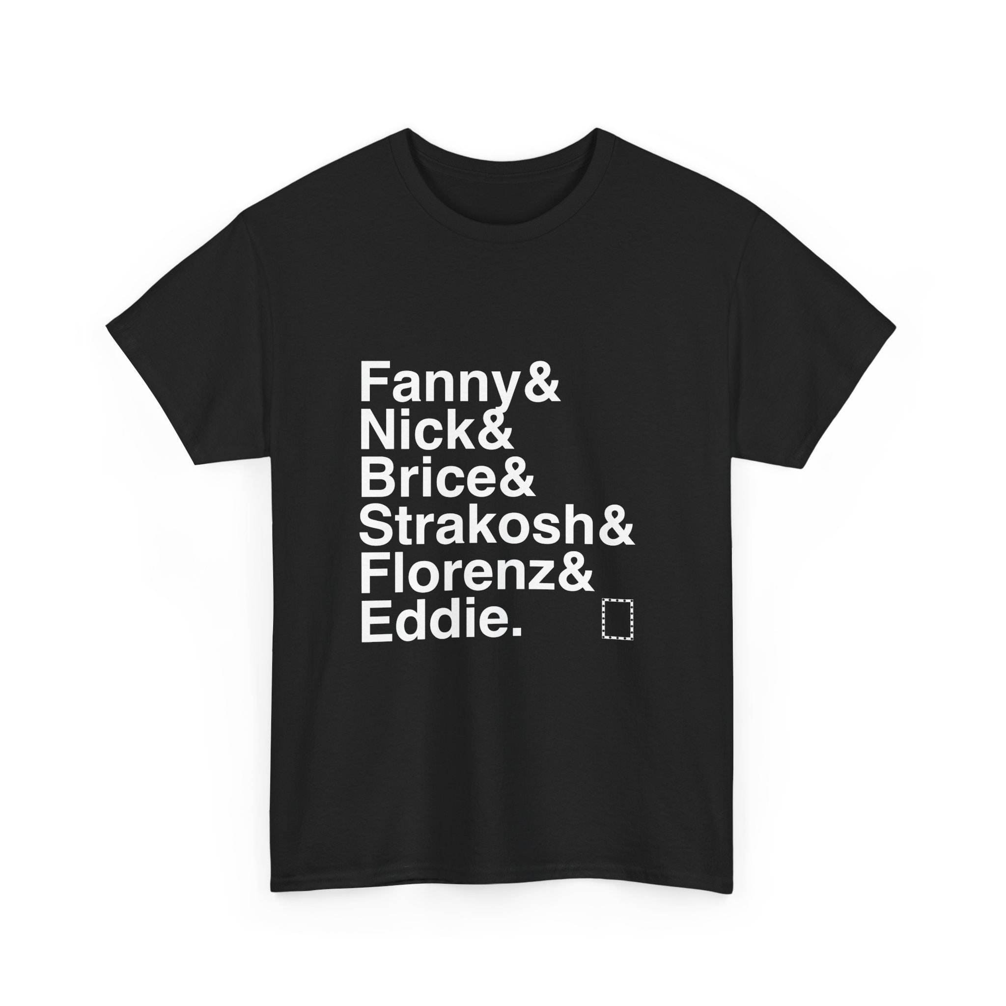 Funny Girl T-Shirt - Fanny Brice, Nick Arnstein Names List Tee | Don't Rain on My Parade Broadway Musical Gift