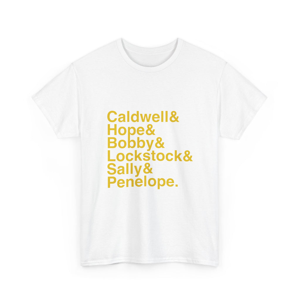 Urinetown T-Shirt - Bobby Strong, Hope Cladwell Names List Tee | Privilege to Pee Broadway Musical Gift, Satire Fan