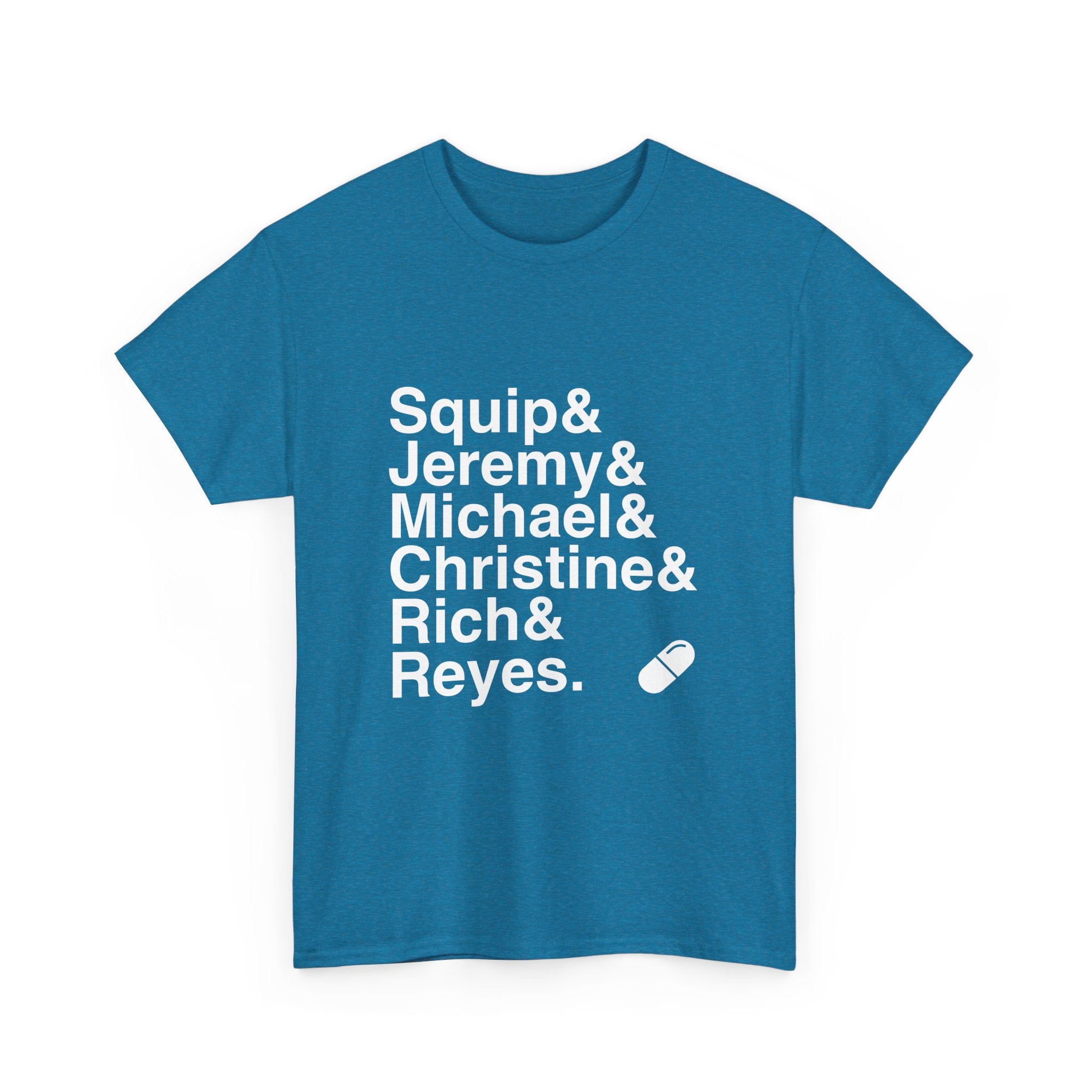 Be More Chill T-Shirt (BMC) - Names List Tee | Jeremy, Michael Mell, SQUIP, Broadway Musical Gift, Theatre Kid Apparel