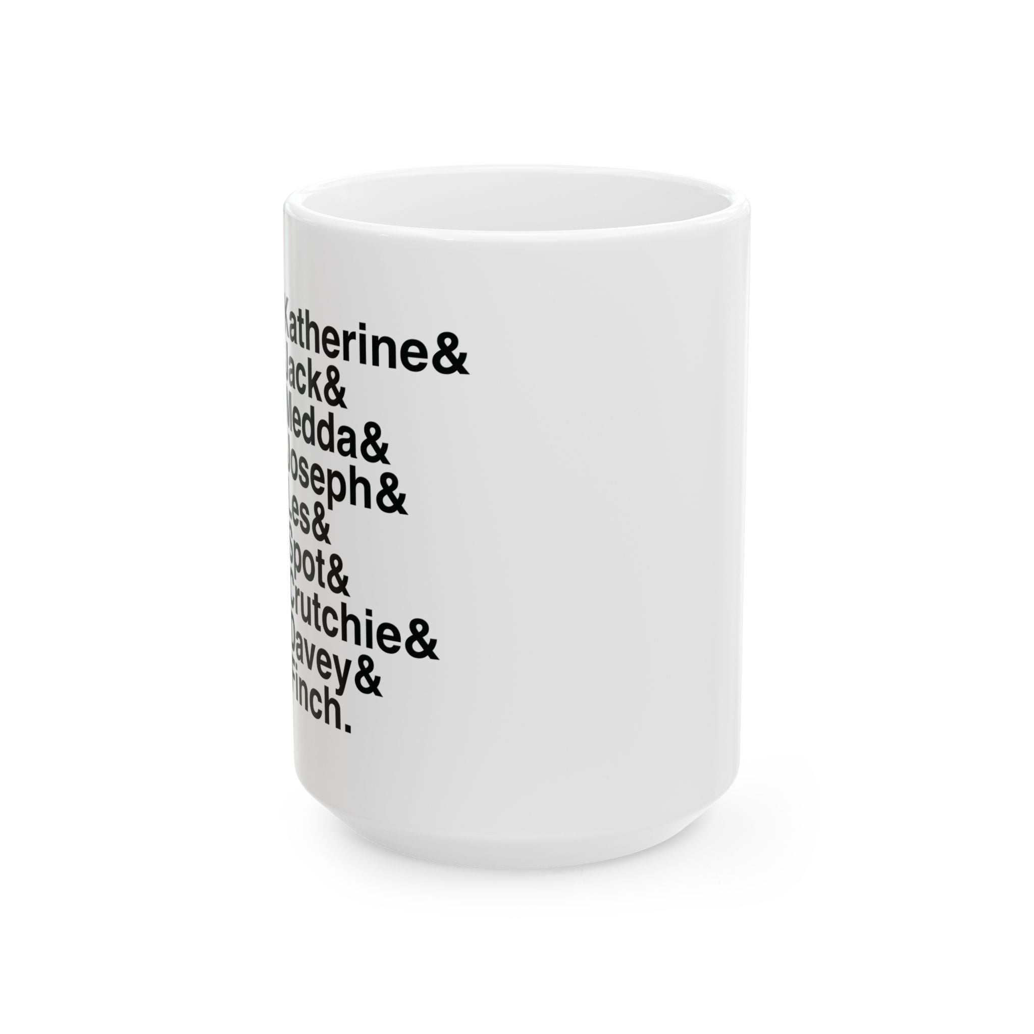 Newsies Mug - Jack Kelly, Seize the Day Names List Coffee Mug | Disney Broadway Musical Gift, 11oz/15oz