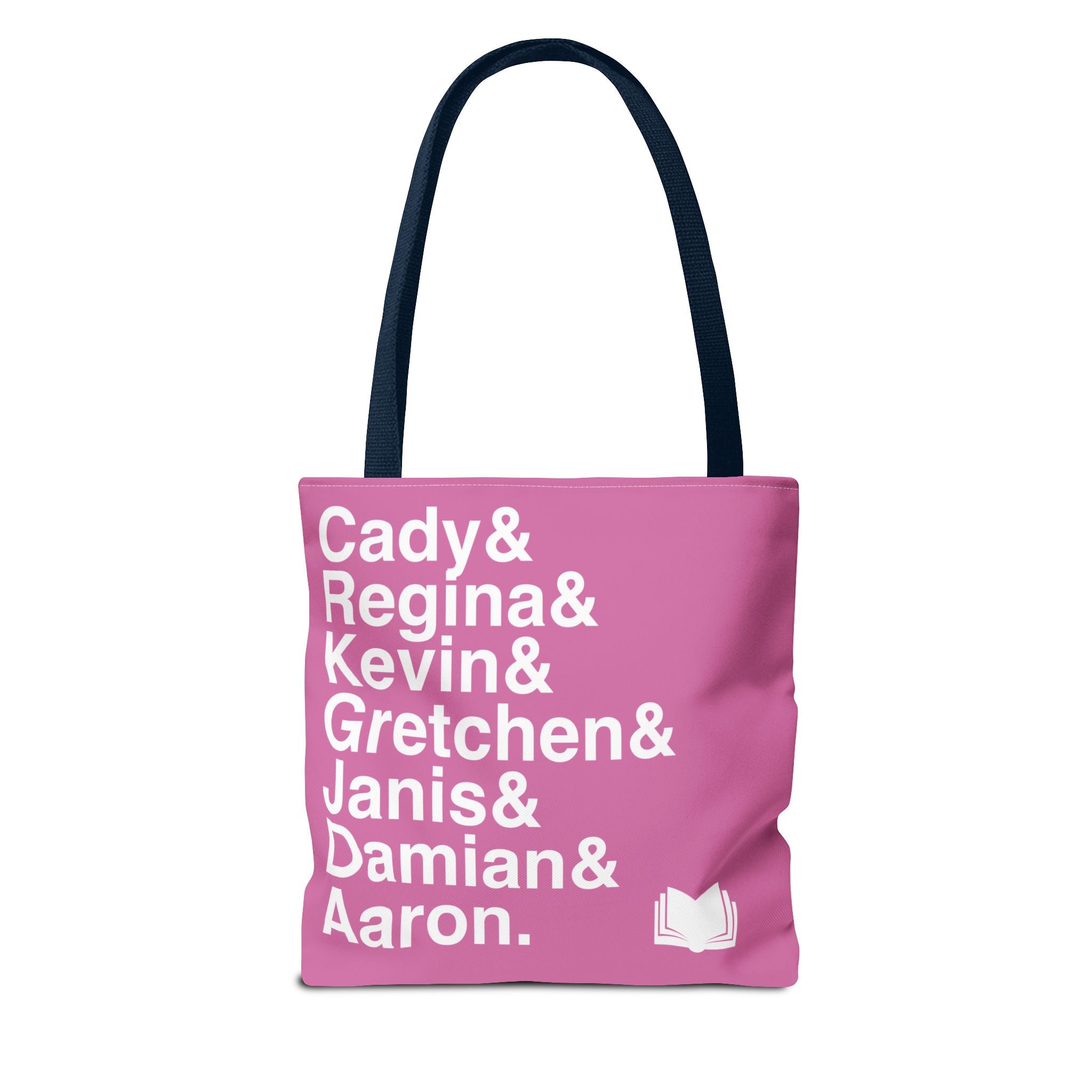Mean Girls Tote Bag - The Plastics, Cady Heron Names List Bag | On Wednesdays We Wear Pink Broadway Musical Gift
