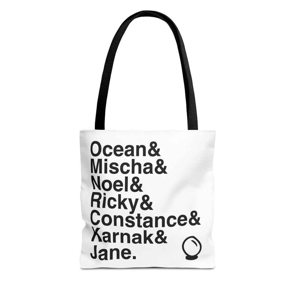 Ride the Cyclone Tote Bag - Ocean, Mischa Names List Bag | The Amazing Karnak Broadway Cult Hit Musical Gift