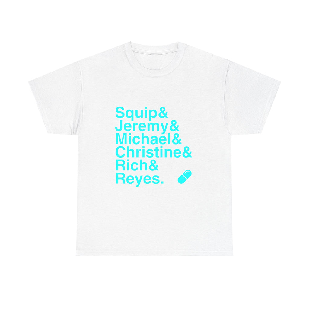 Be More Chill T-Shirt (BMC) - Names List Tee | Jeremy, Michael Mell, SQUIP, Broadway Musical Gift, Theatre Kid Apparel