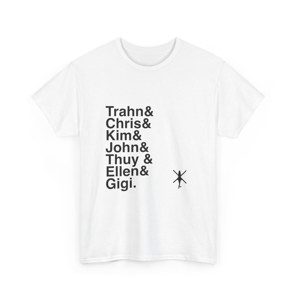 Miss Saigon T-Shirt - Kim, The Engineer Names List Tee | Bui Doi, Last Night of the World Broadway Musical Gift