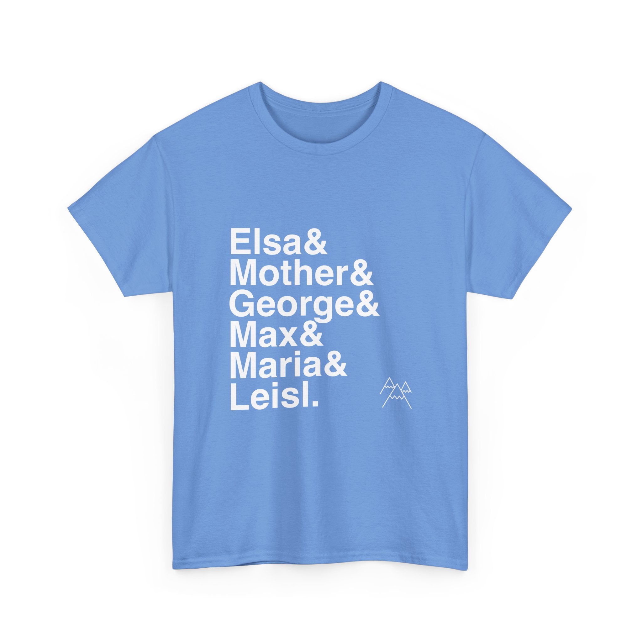 The Sound of Music T-Shirt - Maria, Von Trapp Family Names List Tee | Do-Re-Mi Rodgers & Hammerstein Musical Gift