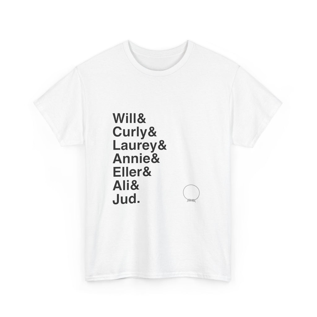 Oklahoma! T-Shirt - Curly, Laurey Names List Tee | Rodgers & Hammerstein Musical Gift, Beautiful Mornin' Fan