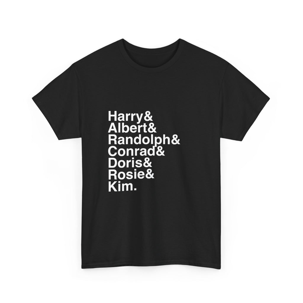 Bye Bye Birdie T-Shirt - Conrad Birdie, Happy Face Names List Tee | Broadway Musical Gift, Kim McAfee, Theatre Fan