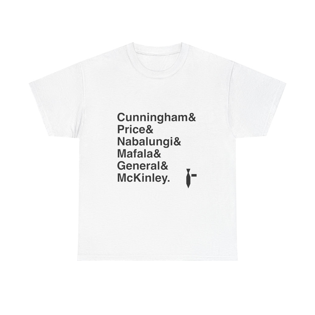The Book of Mormon T-Shirt - Elder Price, Cunningham Names List Tee | Broadway Musical Gift, Hello! Fan Apparel