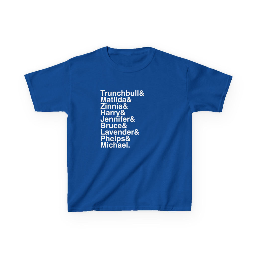KIDS Matilda T-Shirt - Miss Honey, Miss Trunchbull Names List Tee | Naughty Roald Dahl Broadway Musical Gift, Theatre Kid
